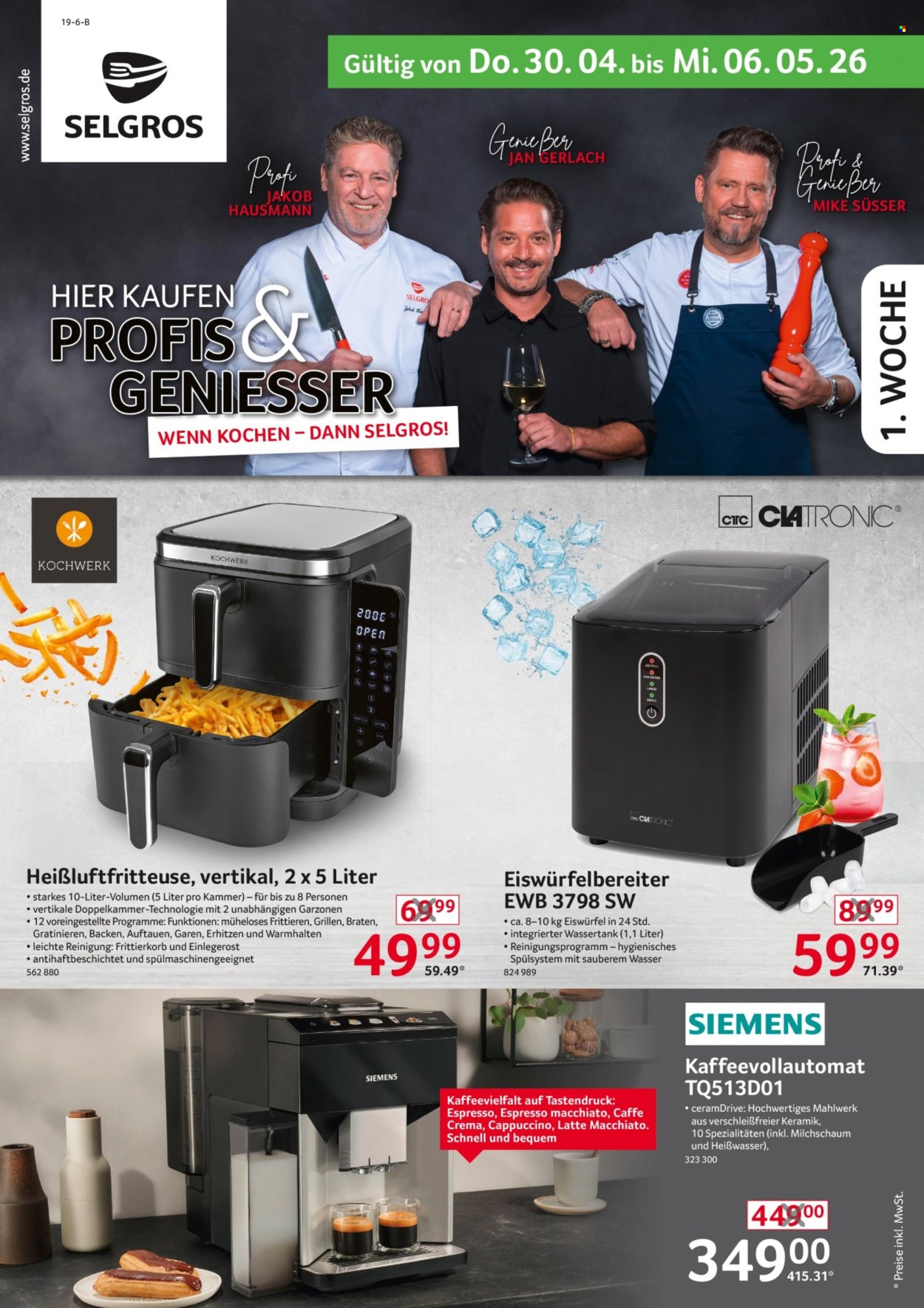 Selgros Prospekte  - 30.04.2026 - 6.05.2026. Seite 1