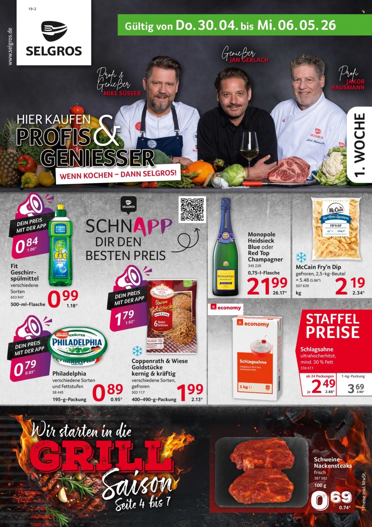 Selgros Prospekte  - 30.04.2026 - 6.05.2026. Seite 1