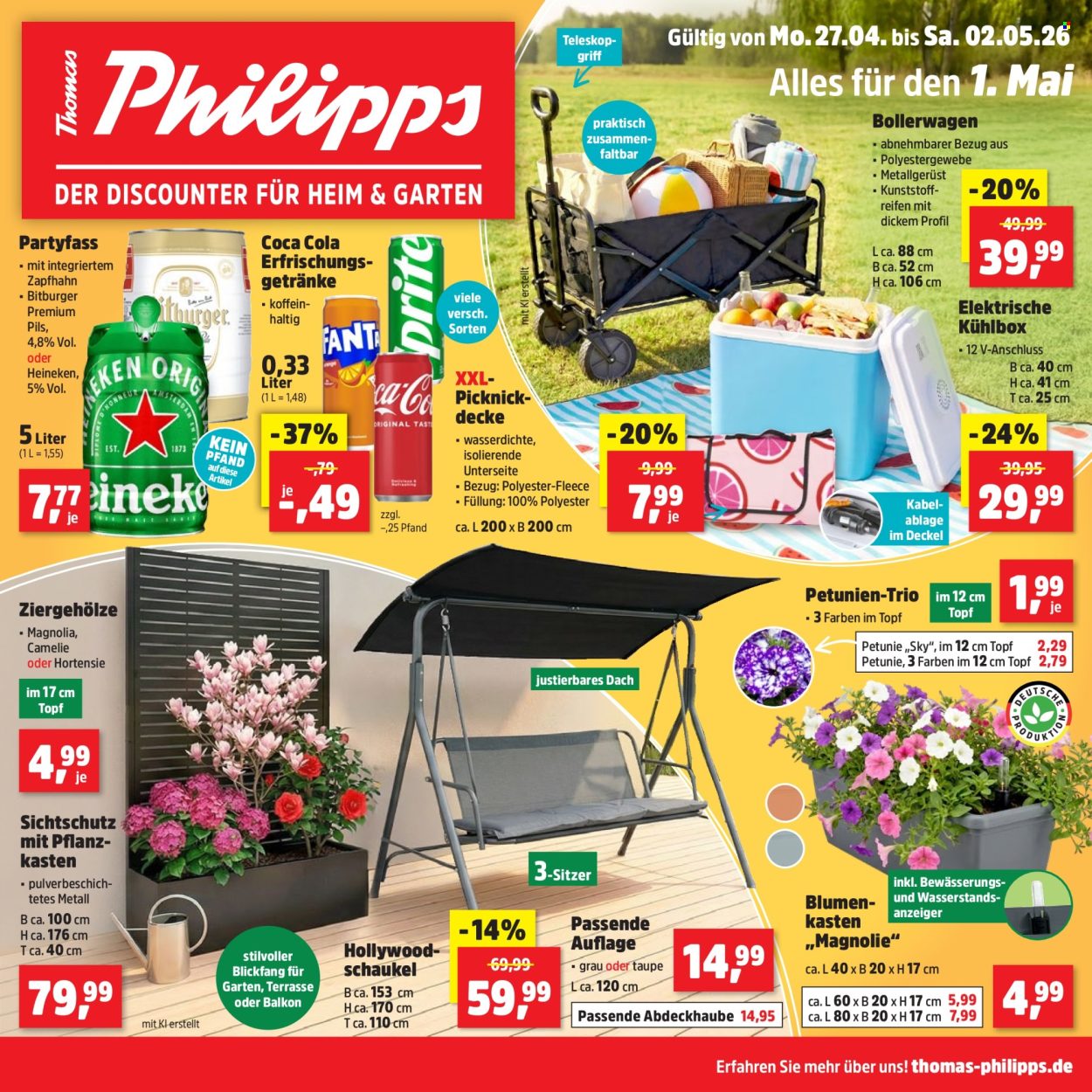 Thomas Philipps Prospekte  - 27.04.2026 - 2.05.2026. Seite 1