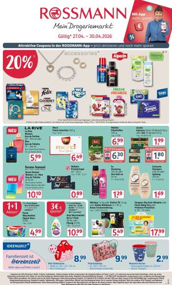 Prospekte Rossmann - 27.04.2026 - 30.04.2026.