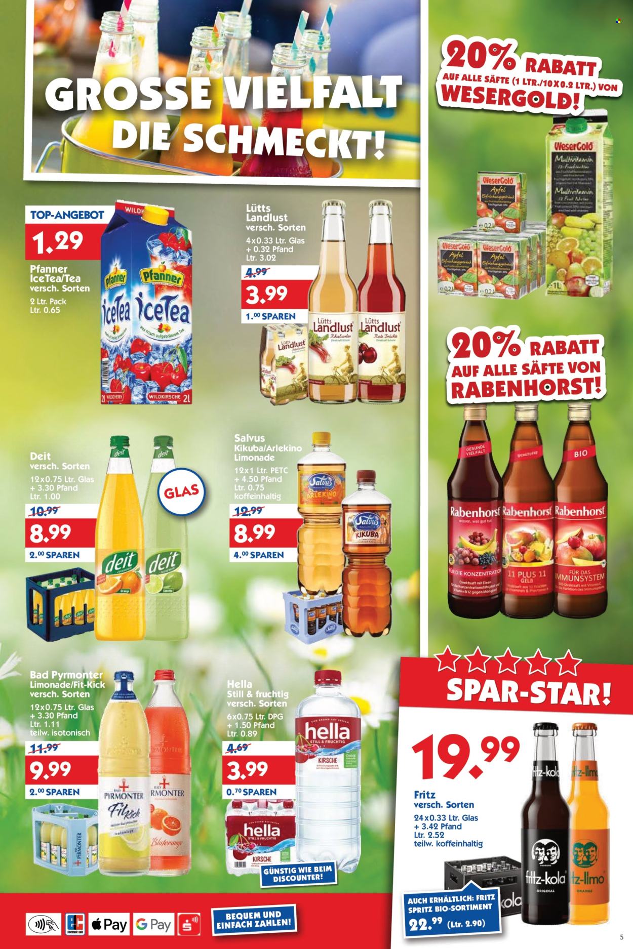 Hol'ab! Getränkemarkt Prospekte  - 27.04.2026 - 2.05.2026. Seite 5