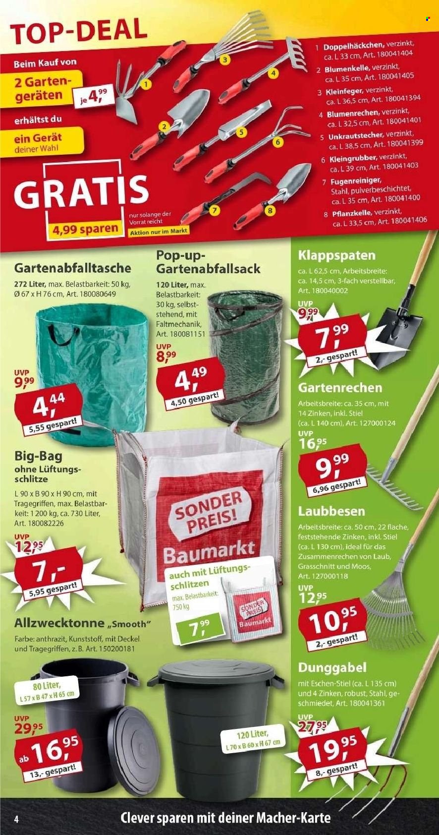 Sonderpreis-Baumarkt Prospekte  - 2.05.2026 - 8.05.2026. Seite 4