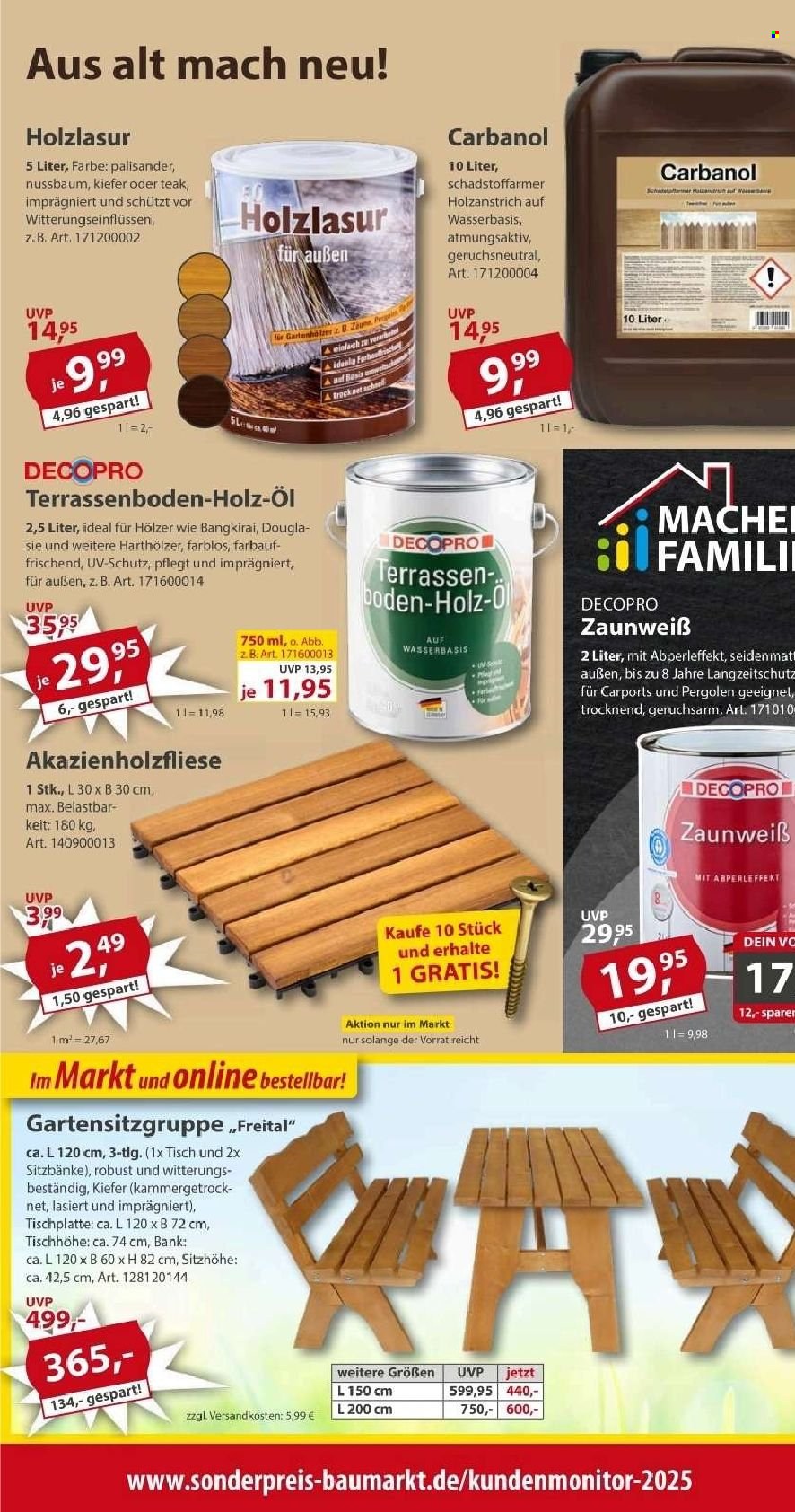 Sonderpreis-Baumarkt Prospekte  - 2.05.2026 - 8.05.2026. Seite 13