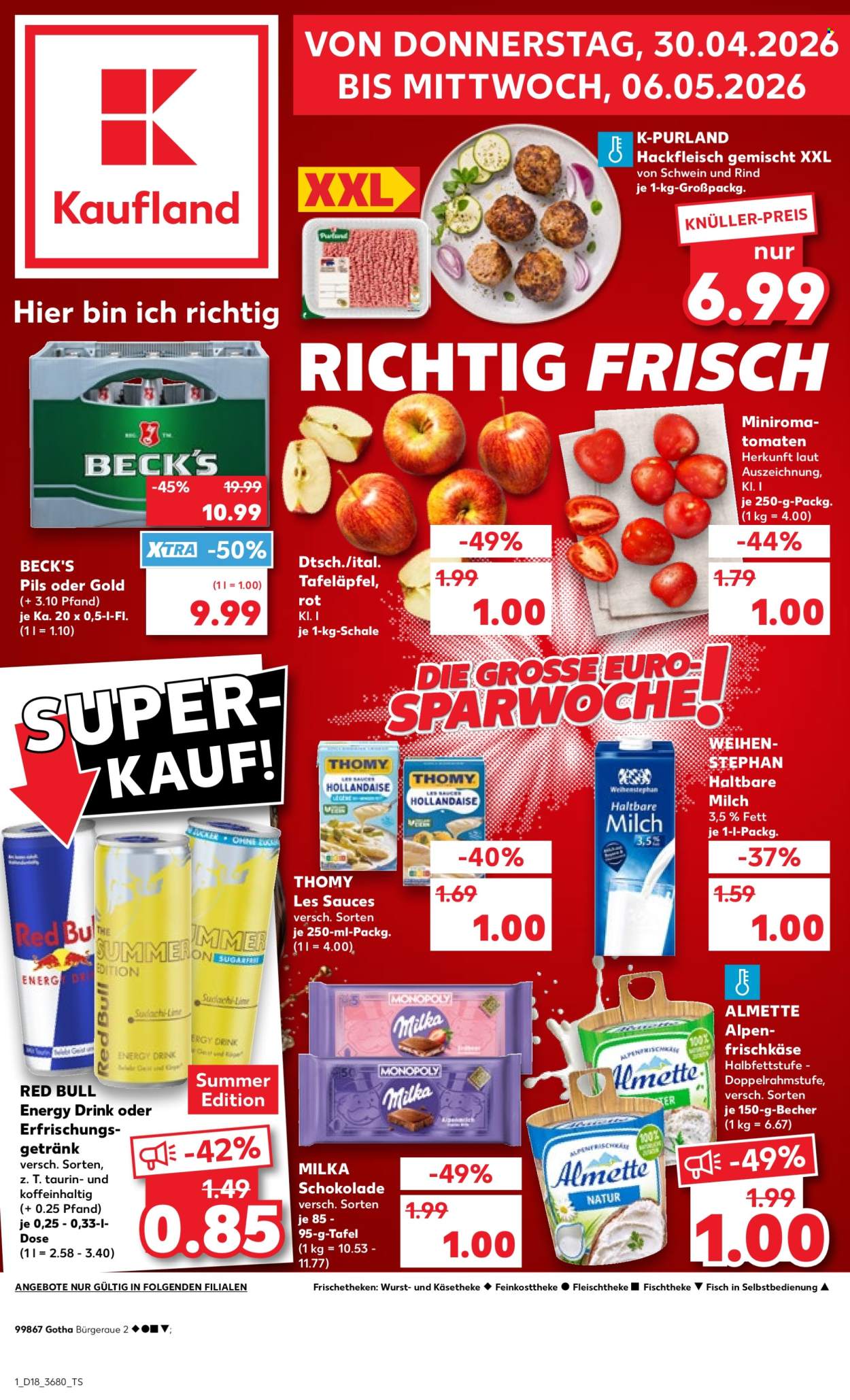 Kaufland Prospekte  - 30.04.2026 - 6.05.2026. Seite 1