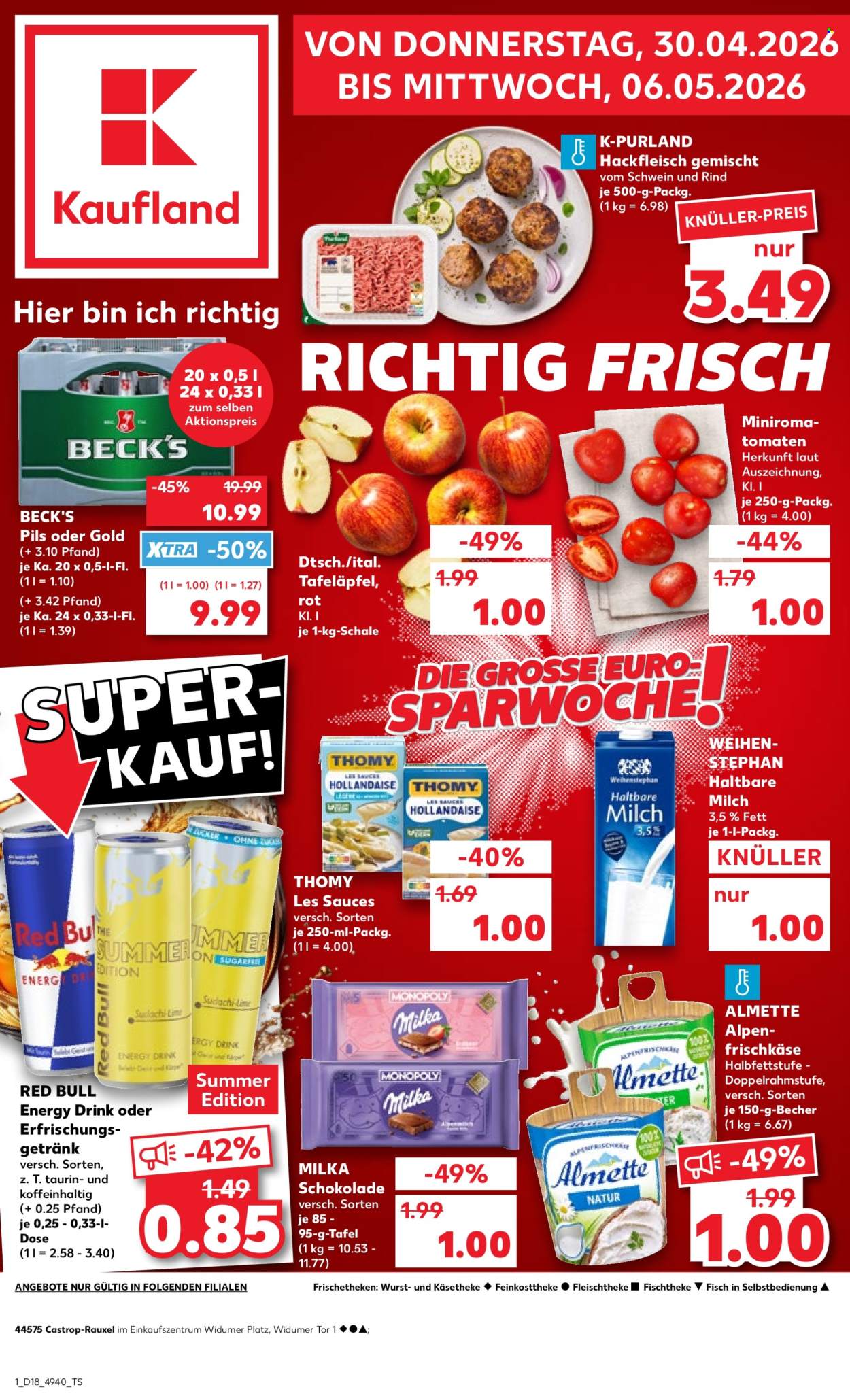 Kaufland Prospekte  - 30.04.2026 - 6.05.2026. Seite 1
