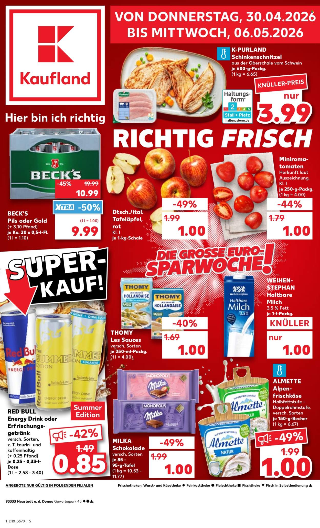 Kaufland Prospekte  - 30.04.2026 - 6.05.2026. Seite 1