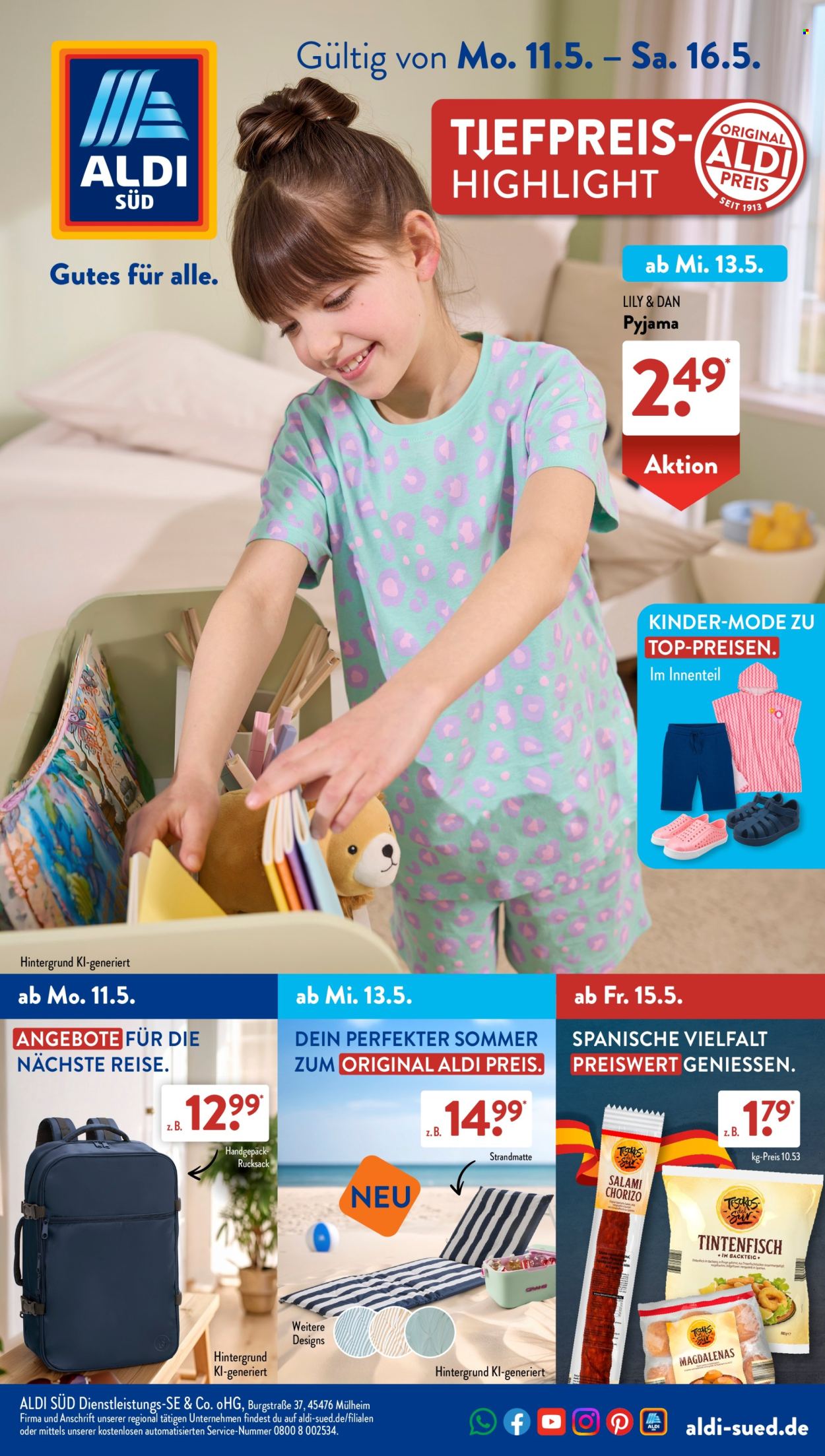 ALDI SÜD Prospekte  - 27.04.2026 - 27.04.2026. Seite 1