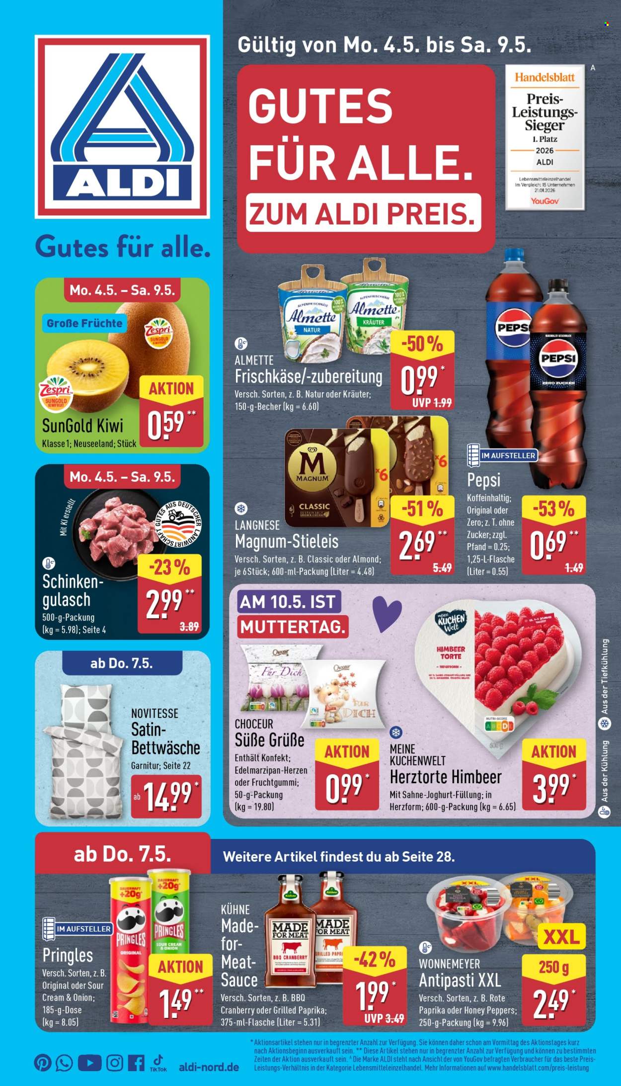 ALDI Nord Prospekte  - 4.05.2026 - 9.05.2026. Seite 1