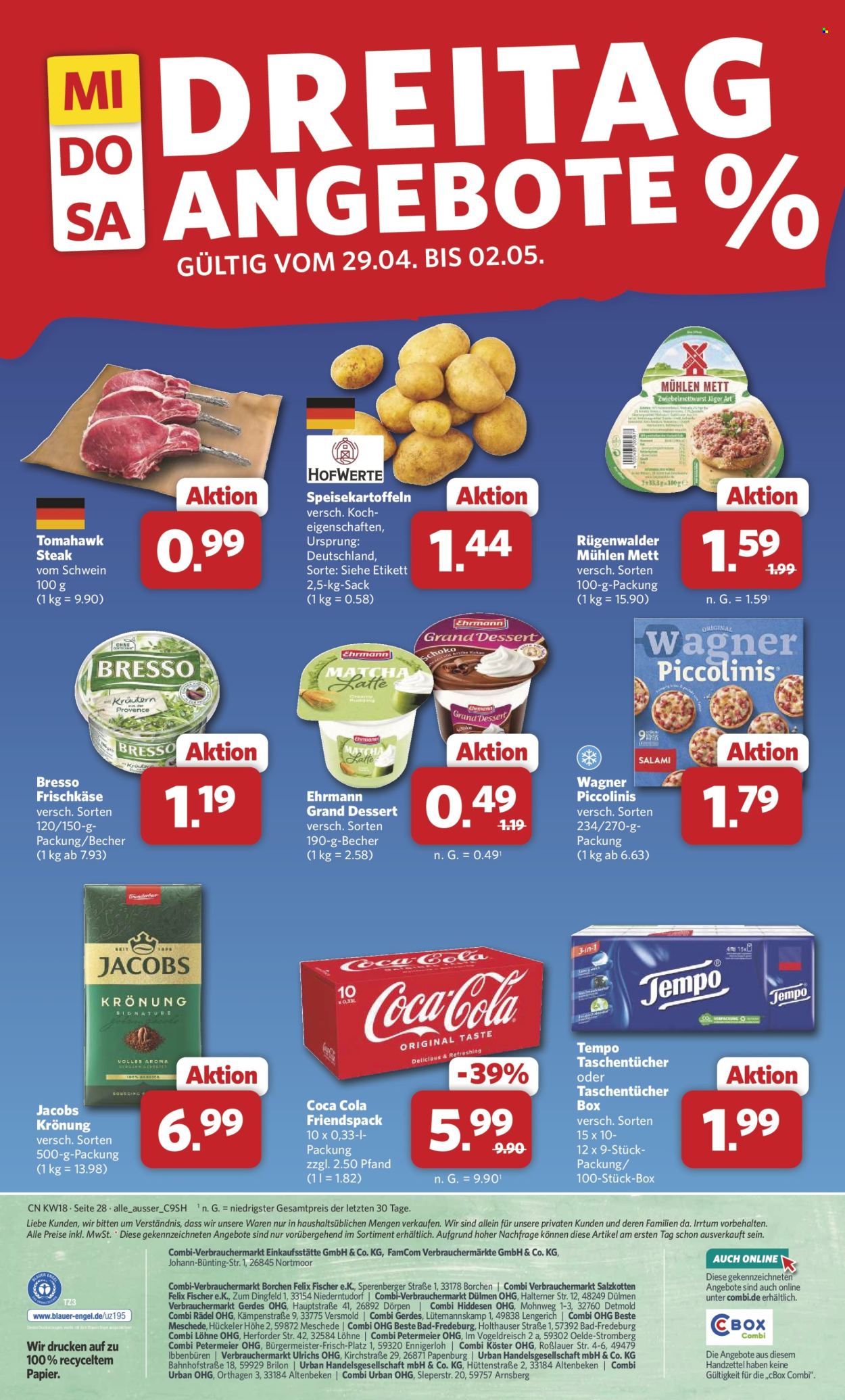 Combi Prospekte  - 27.04.2026 - 2.05.2026. Seite 29