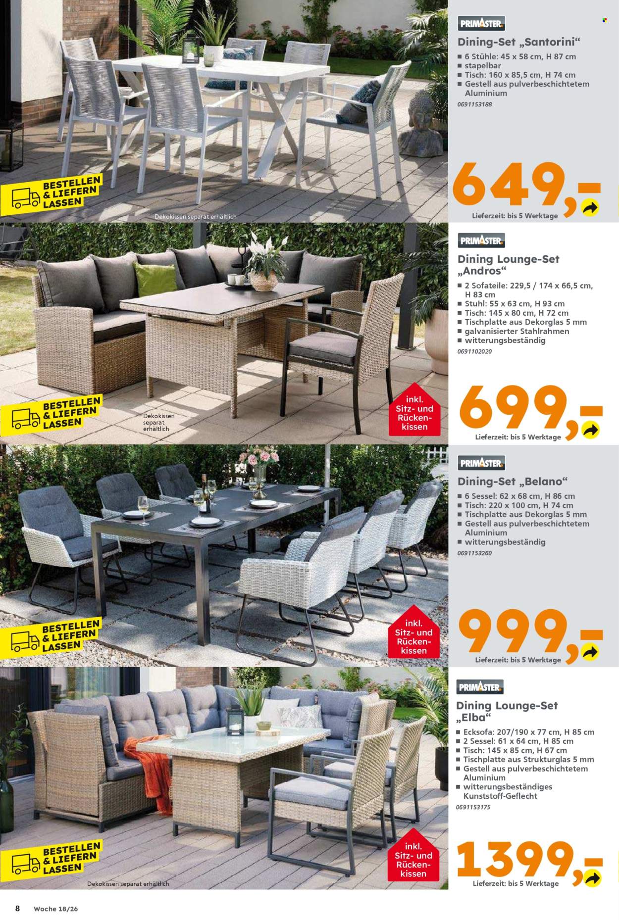 Globus Baumarkt Prospekte  - 27.04.2026 - 2.05.2026. Seite 8
