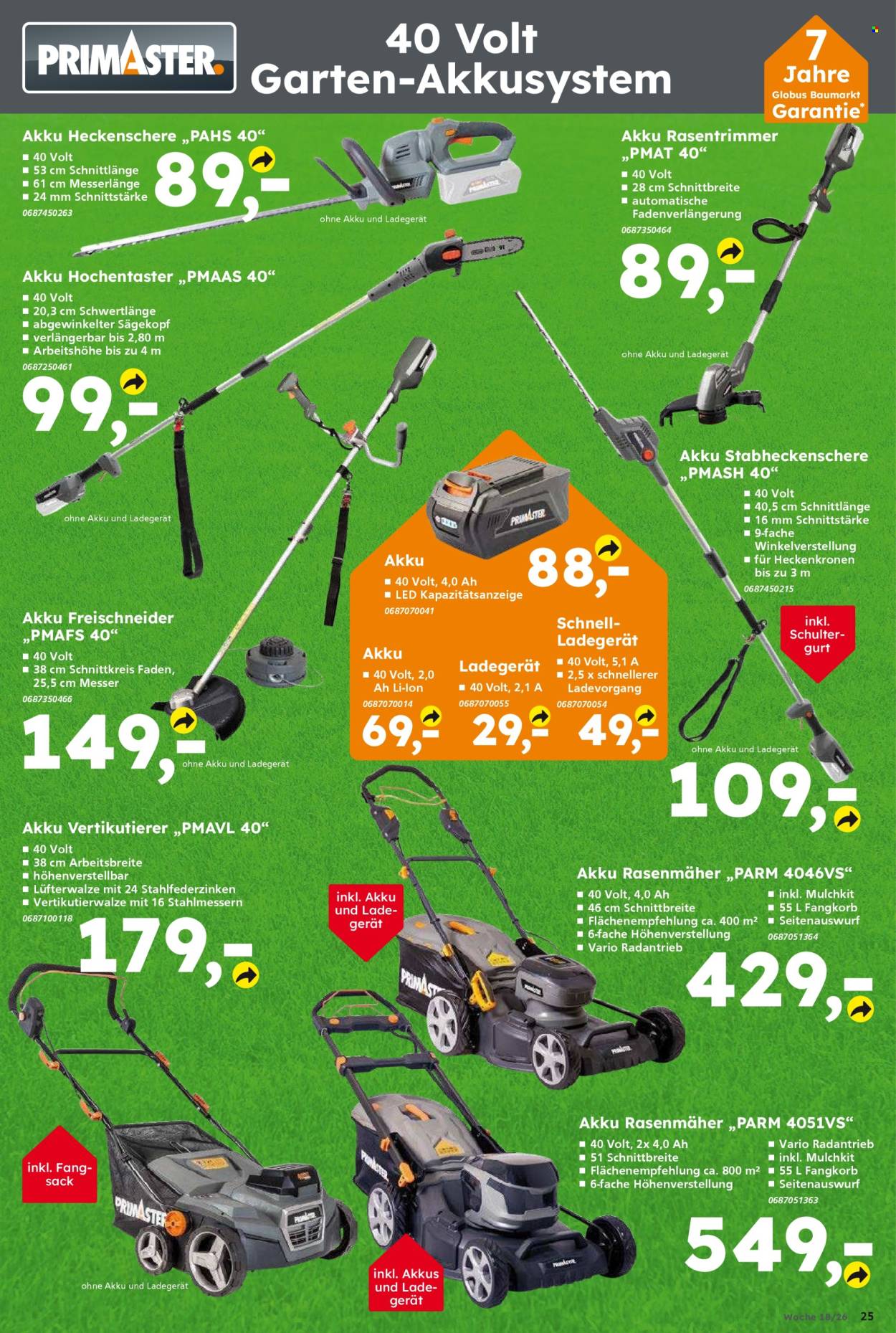 Globus Baumarkt Prospekte  - 27.04.2026 - 2.05.2026. Seite 25