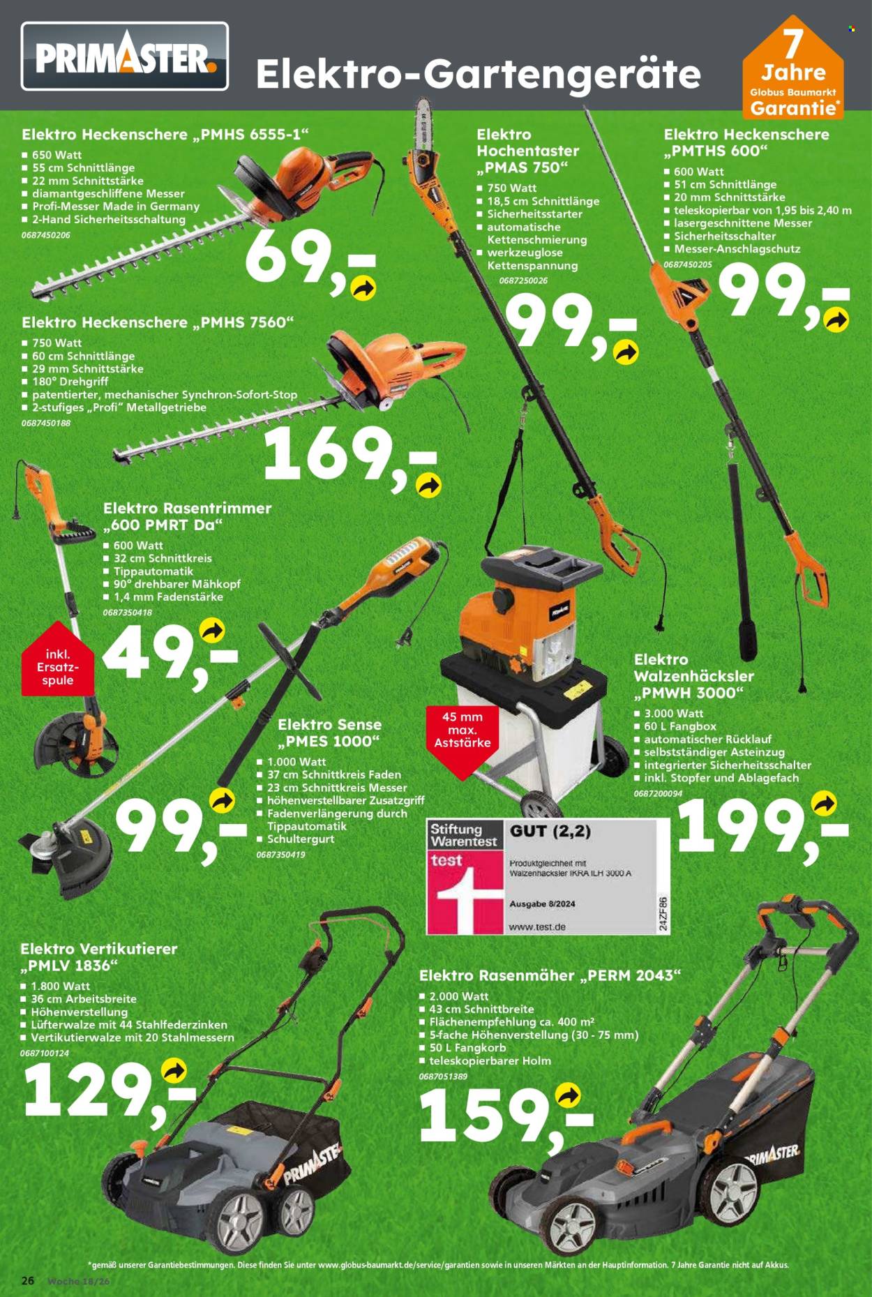 Globus Baumarkt Prospekte  - 27.04.2026 - 2.05.2026. Seite 26