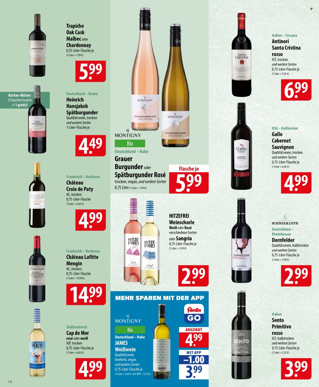 famila Prospekte  - 27.04.2026 - 2.05.2026. Seite 14