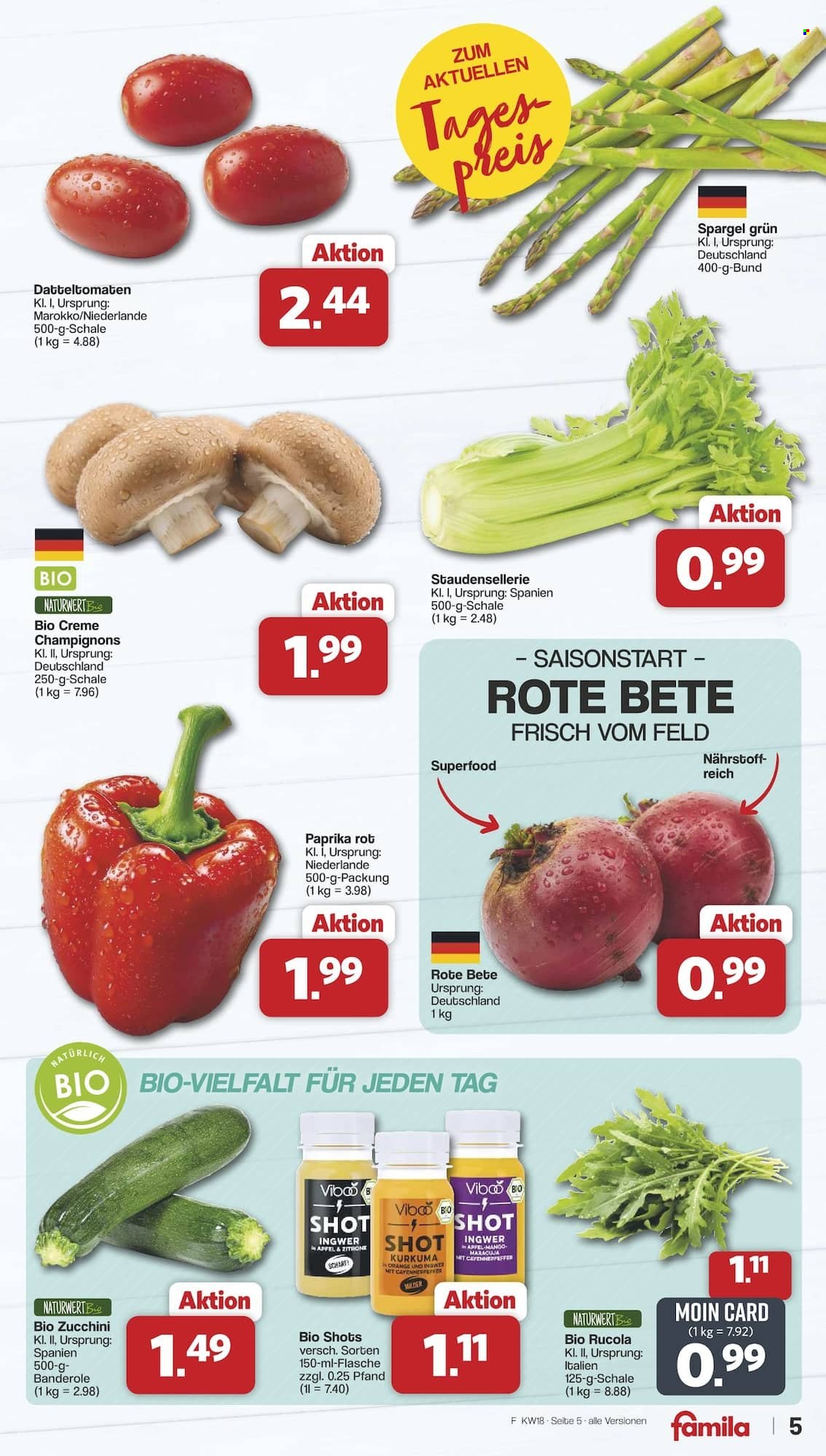 famila Prospekte  - 27.04.2026 - 2.05.2026. Seite 5