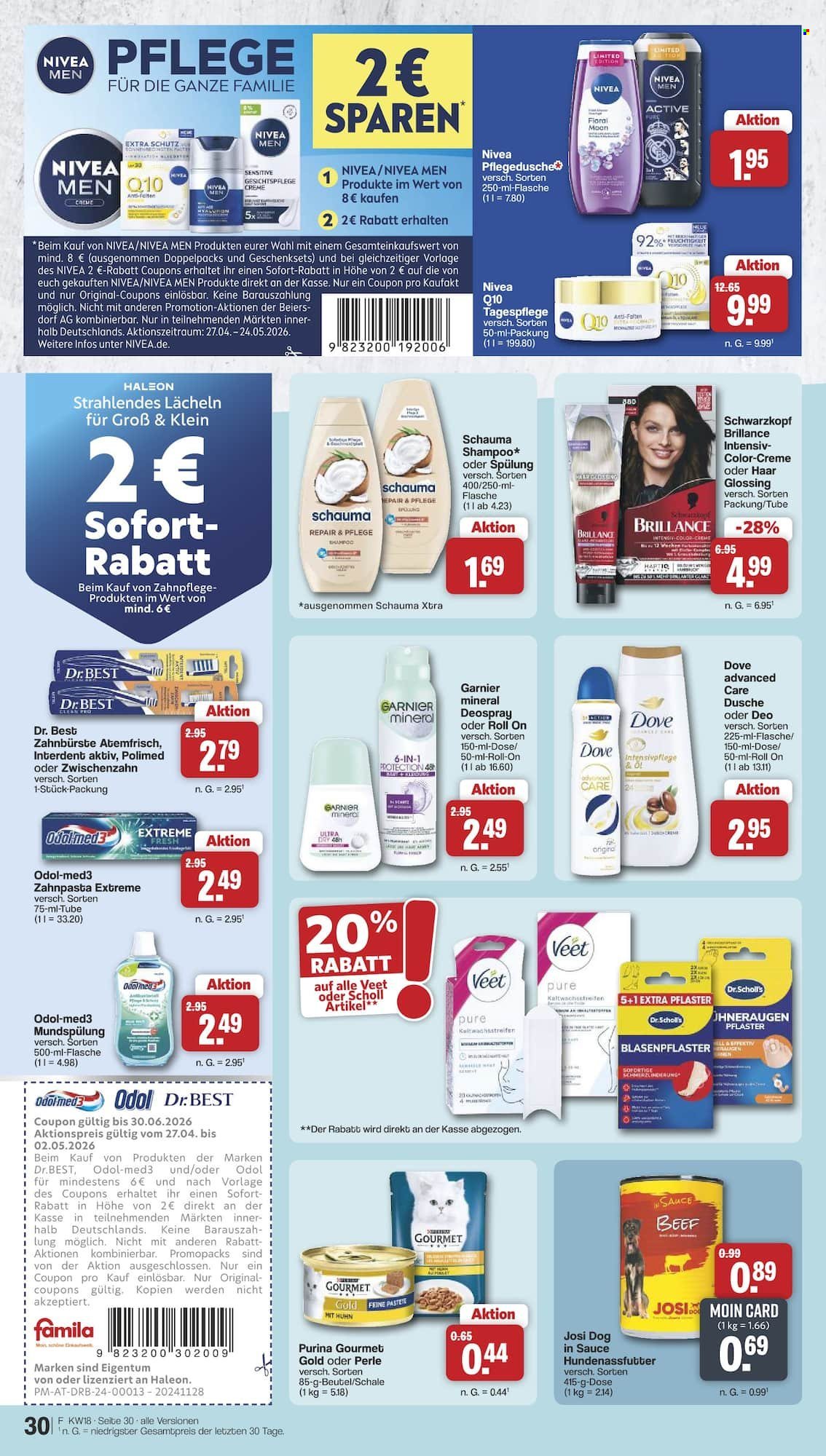 famila Prospekte  - 27.04.2026 - 2.05.2026. Seite 30