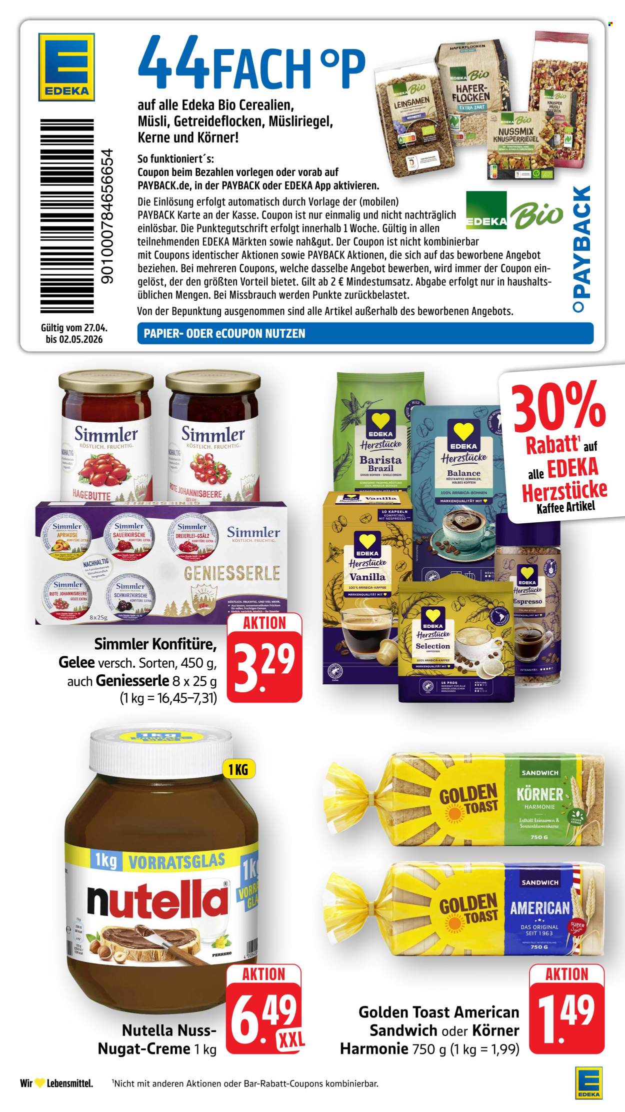Edeka Prospekte  - 27.04.2026 - 2.05.2026. Seite 39