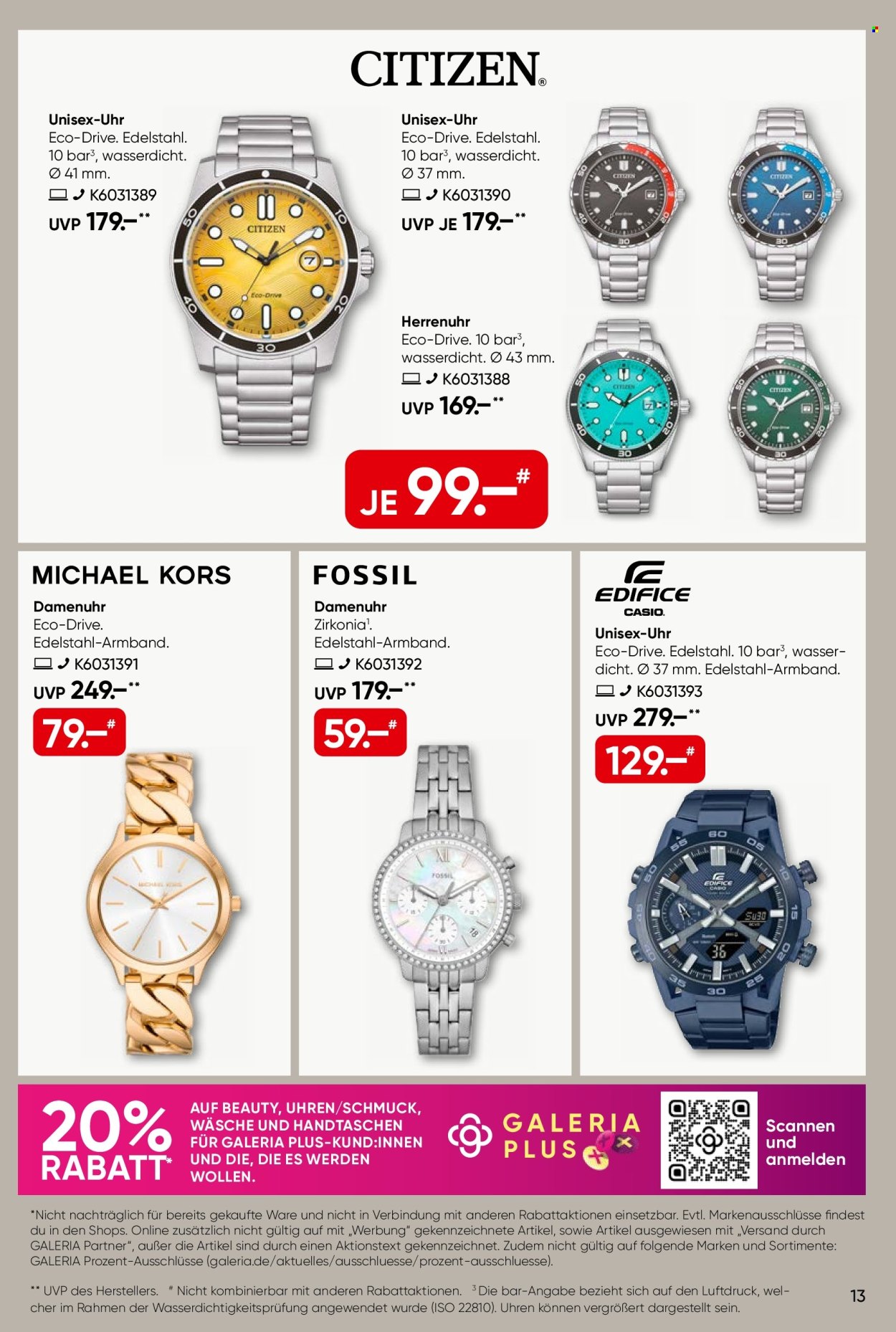 GALERIA Karstadt Kaufhof Prospekte  - 29.04.2026 - 10.05.2026. Seite 13