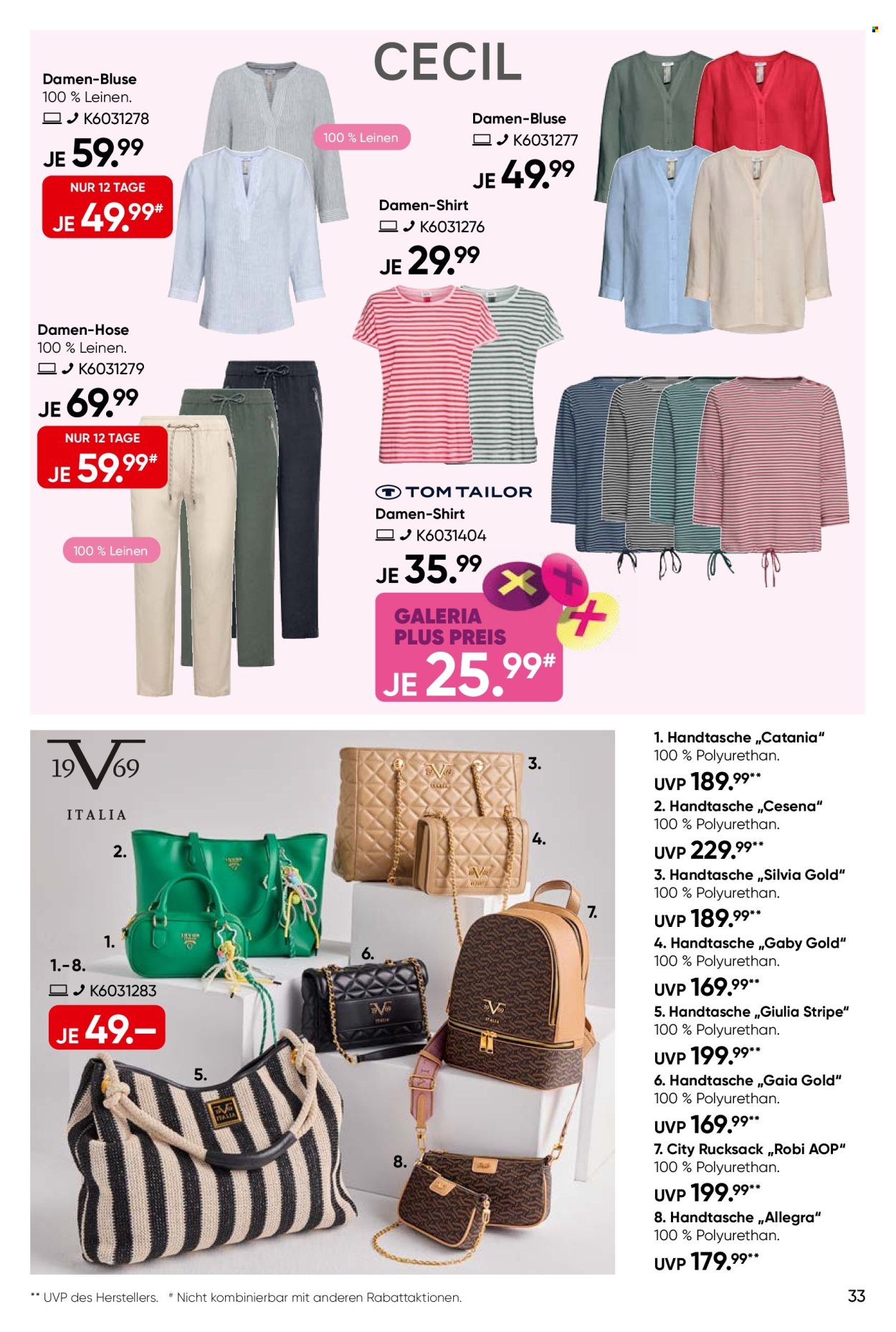 GALERIA Karstadt Kaufhof Prospekte  - 29.04.2026 - 10.05.2026. Seite 33