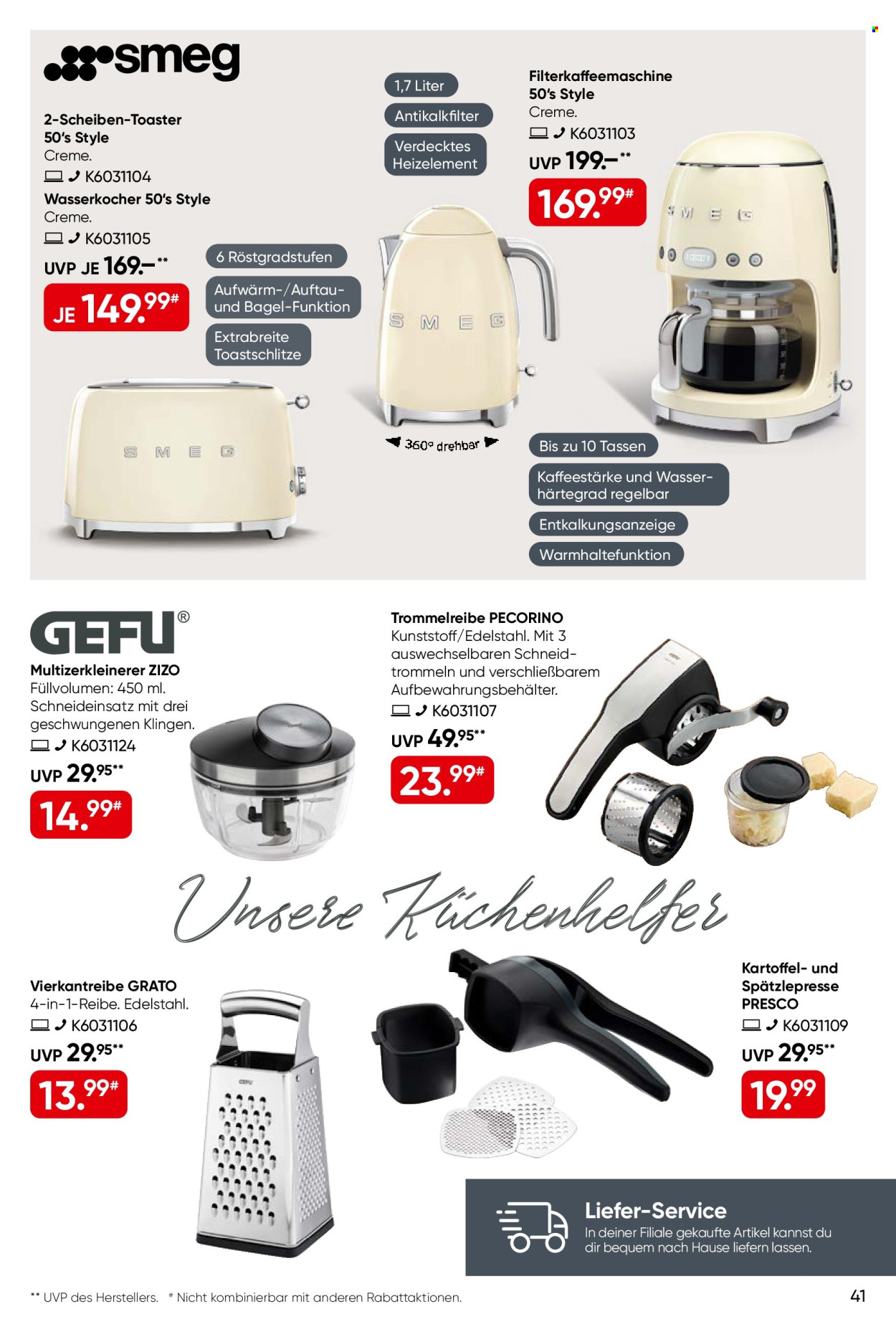 GALERIA Karstadt Kaufhof Prospekte  - 29.04.2026 - 10.05.2026. Seite 41