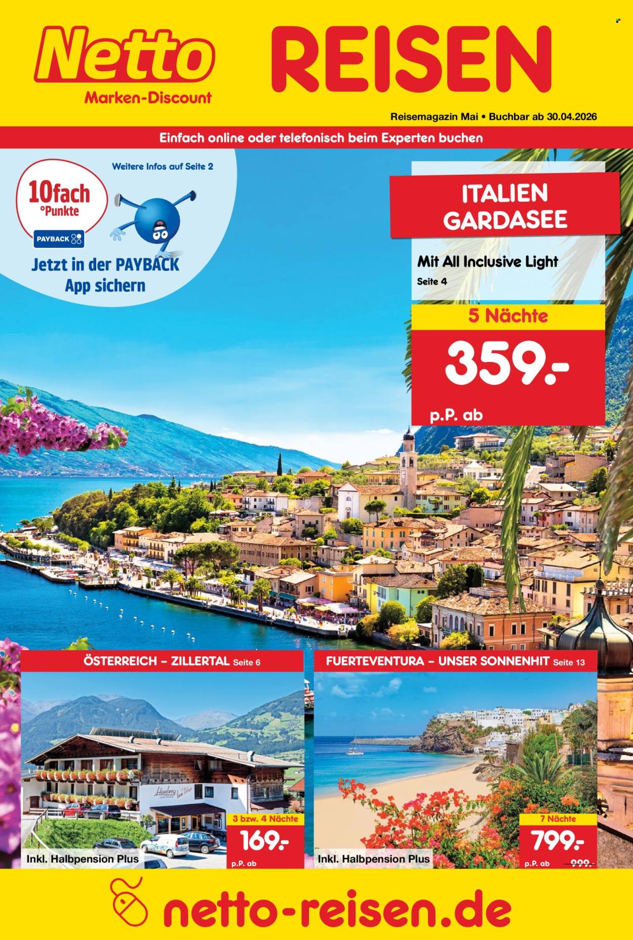 Netto Marken-Discount Prospekte  - 30.04.2026 - 31.05.2026. Seite 1