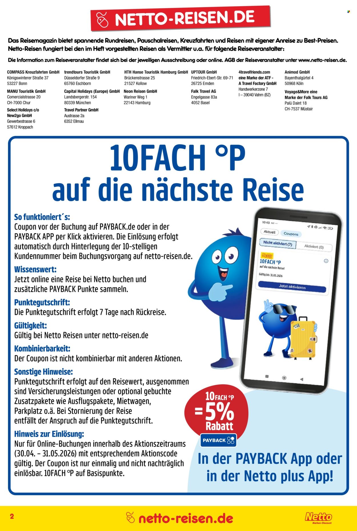 Netto Marken-Discount Prospekte  - 30.04.2026 - 31.05.2026. Seite 2