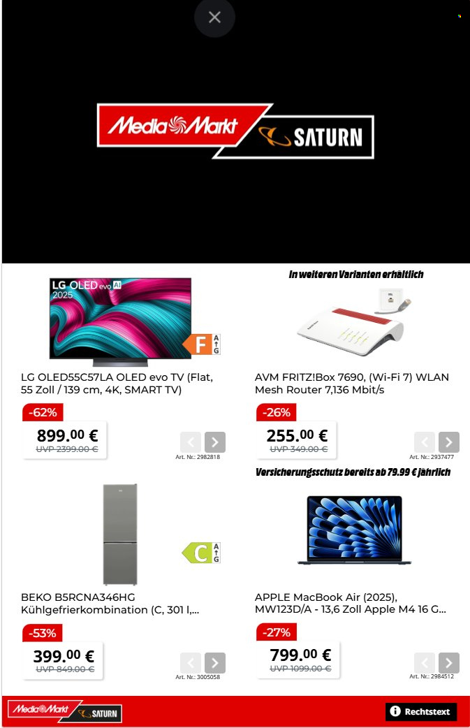 Saturn Prospekte  - 30.04.2026 - 15.05.2026. Seite 1