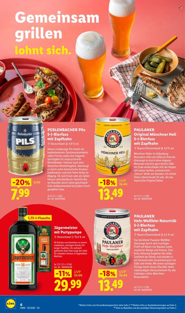 Lidl Prospekte  - 1.05.2026 - 31.05.2026. Seite 6
