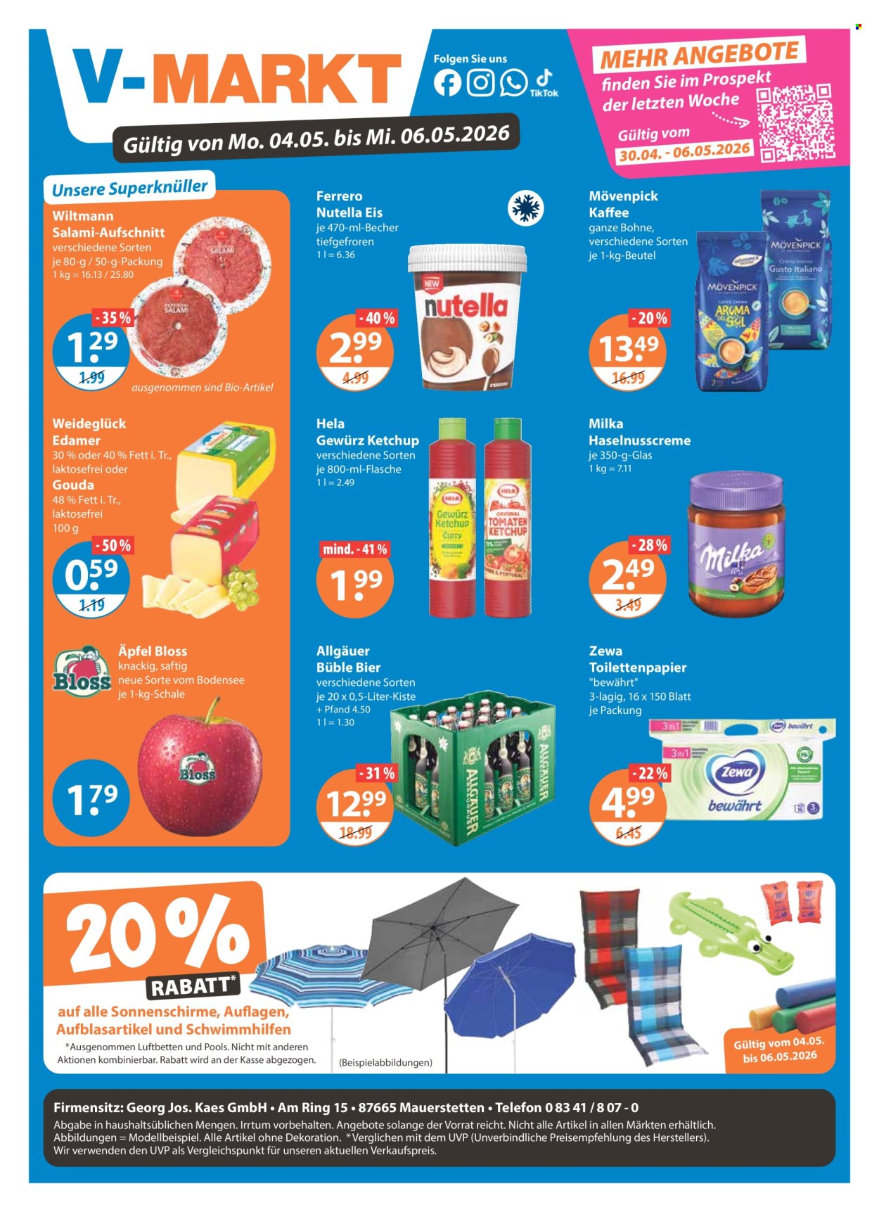 V-Markt Prospekte  - 4.05.2026 - 6.05.2026. Seite 1