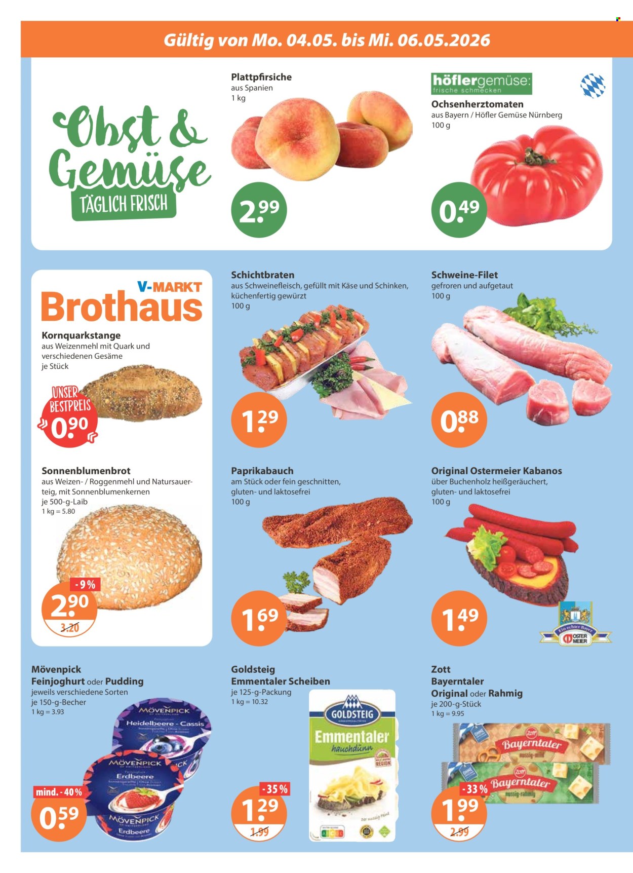 V-Markt Prospekte  - 4.05.2026 - 6.05.2026. Seite 2