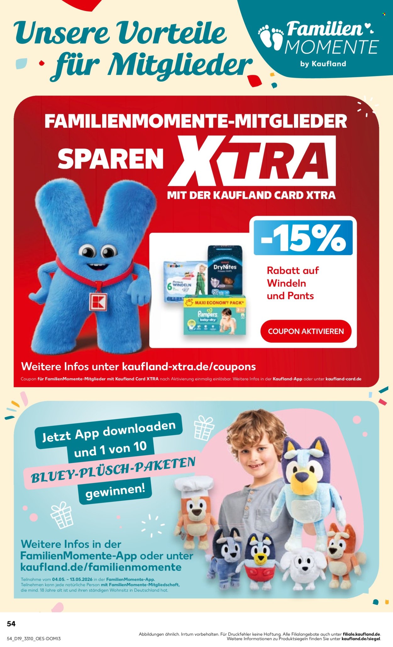 Kaufland Prospekte  - 7.05.2026 - 13.05.2026. Seite 54