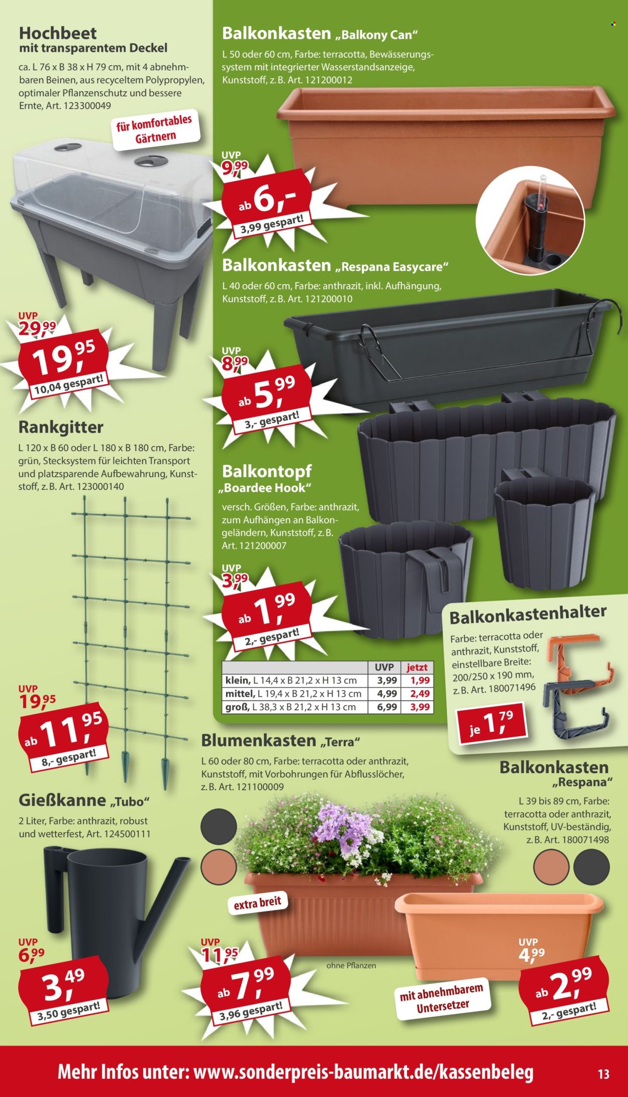 Sonderpreis-Baumarkt Prospekte  - 9.05.2026 - 15.05.2026. Seite 13