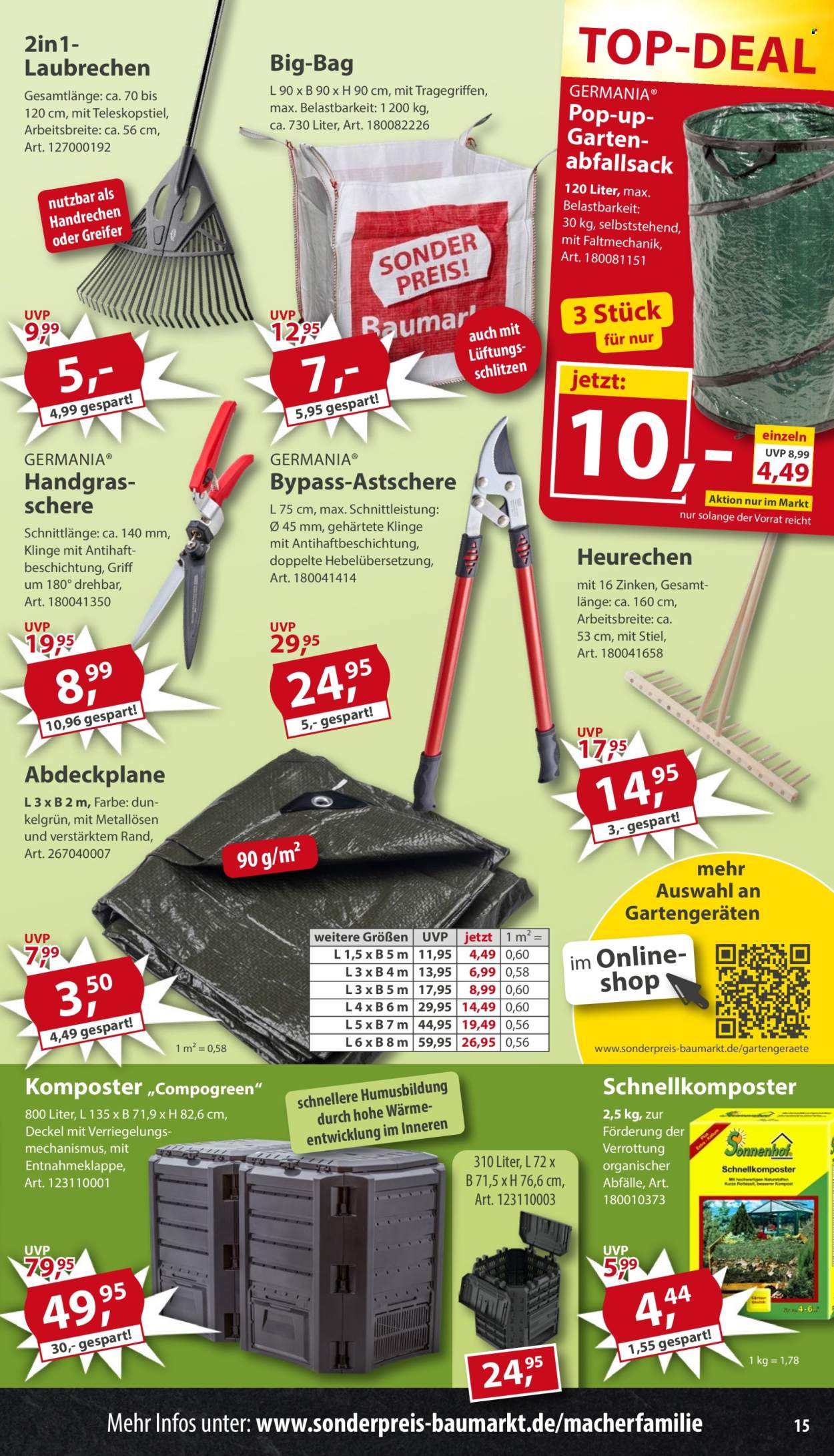 Sonderpreis-Baumarkt Prospekte  - 9.05.2026 - 15.05.2026. Seite 15