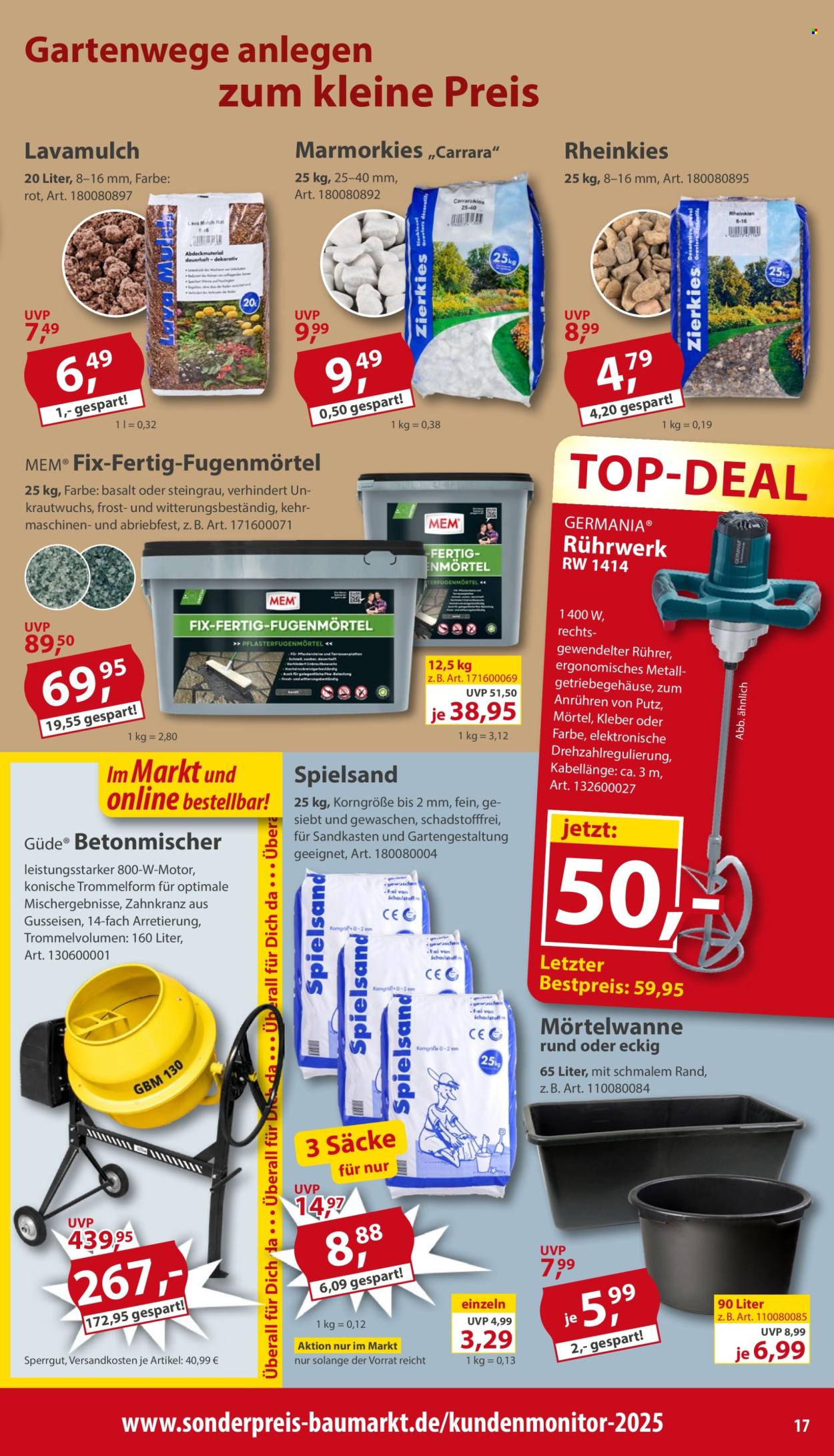 Sonderpreis-Baumarkt Prospekte  - 9.05.2026 - 15.05.2026. Seite 17