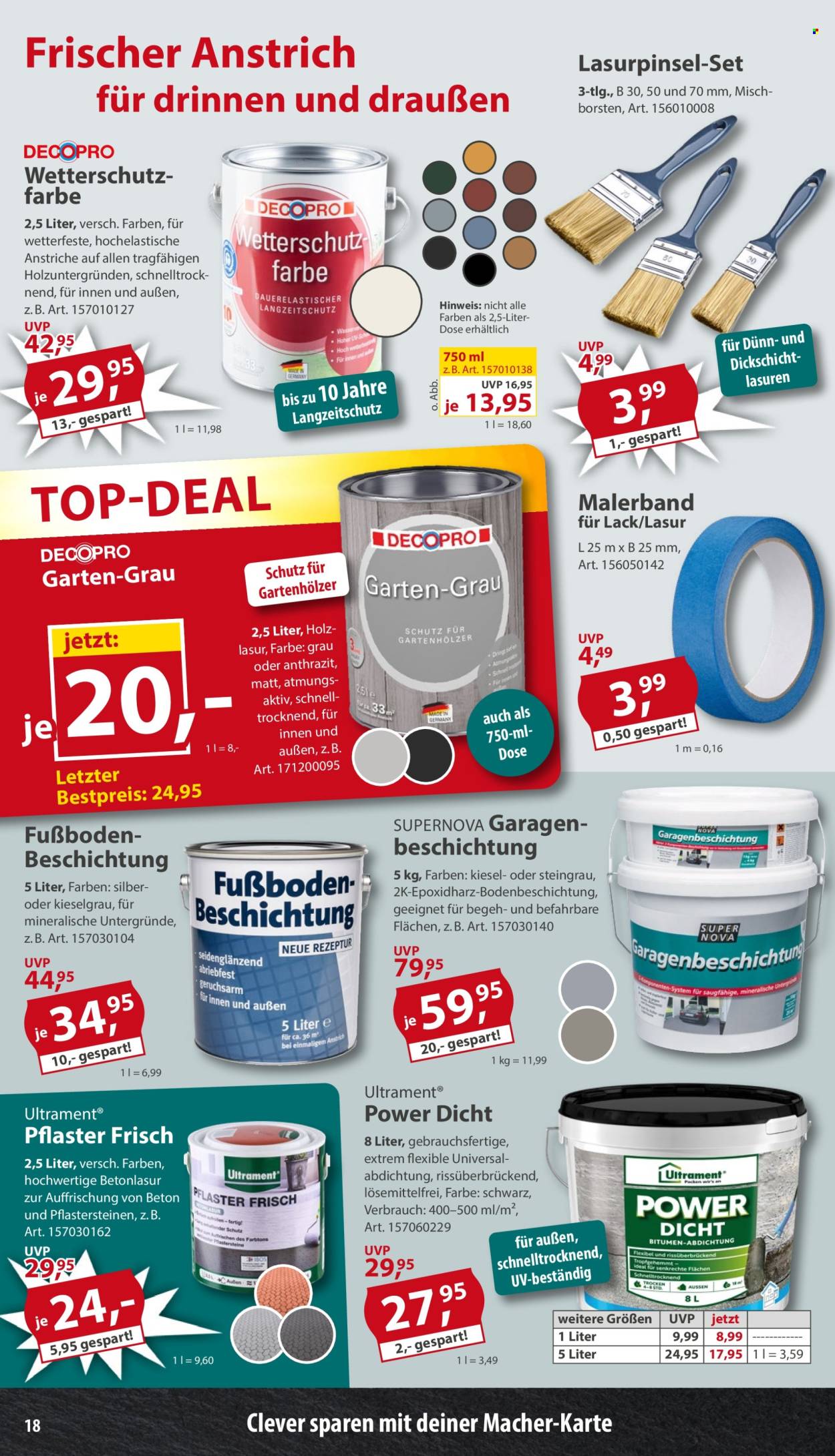 Sonderpreis-Baumarkt Prospekte  - 9.05.2026 - 15.05.2026. Seite 18