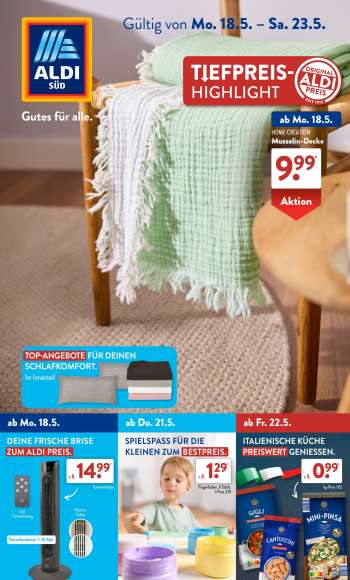 Prospekte ALDI SÜD - 18.05.2026 - 23.05.2026.