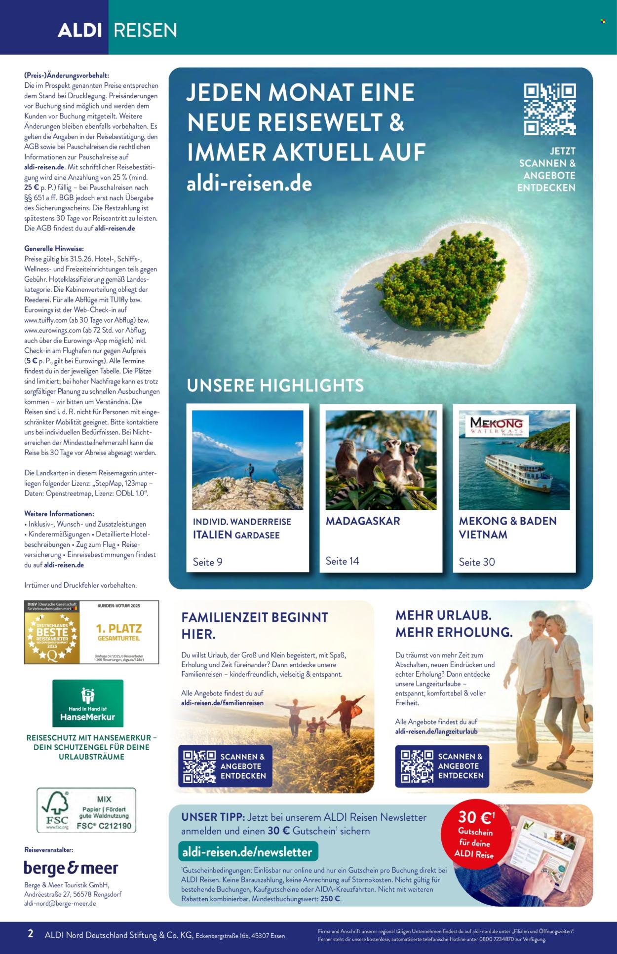 ALDI Nord Prospekte  - 1.05.2026 - 31.05.2026. Seite 2