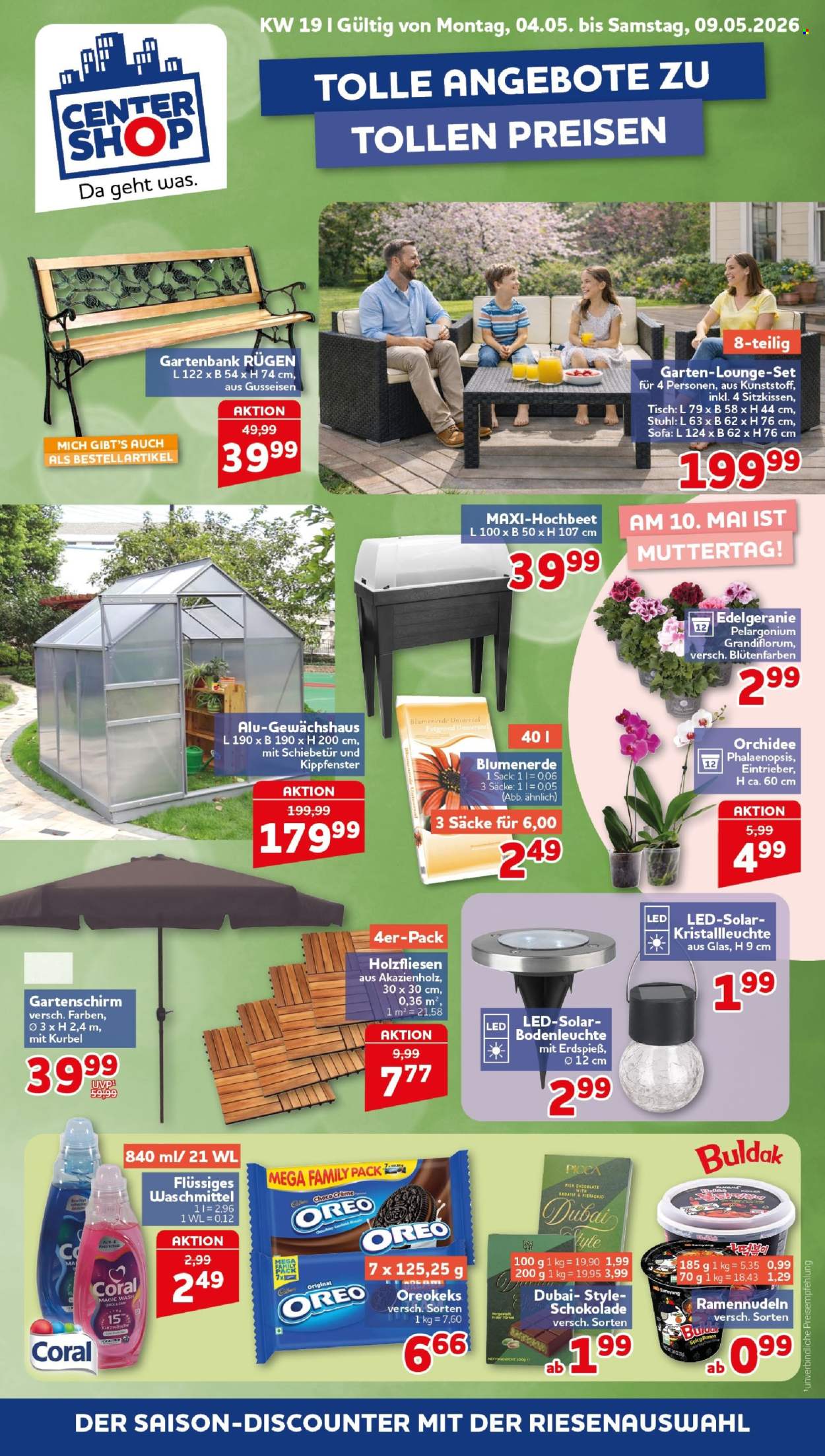 CENTERSHOP Prospekte  - 4.05.2026 - 9.05.2026. Seite 1