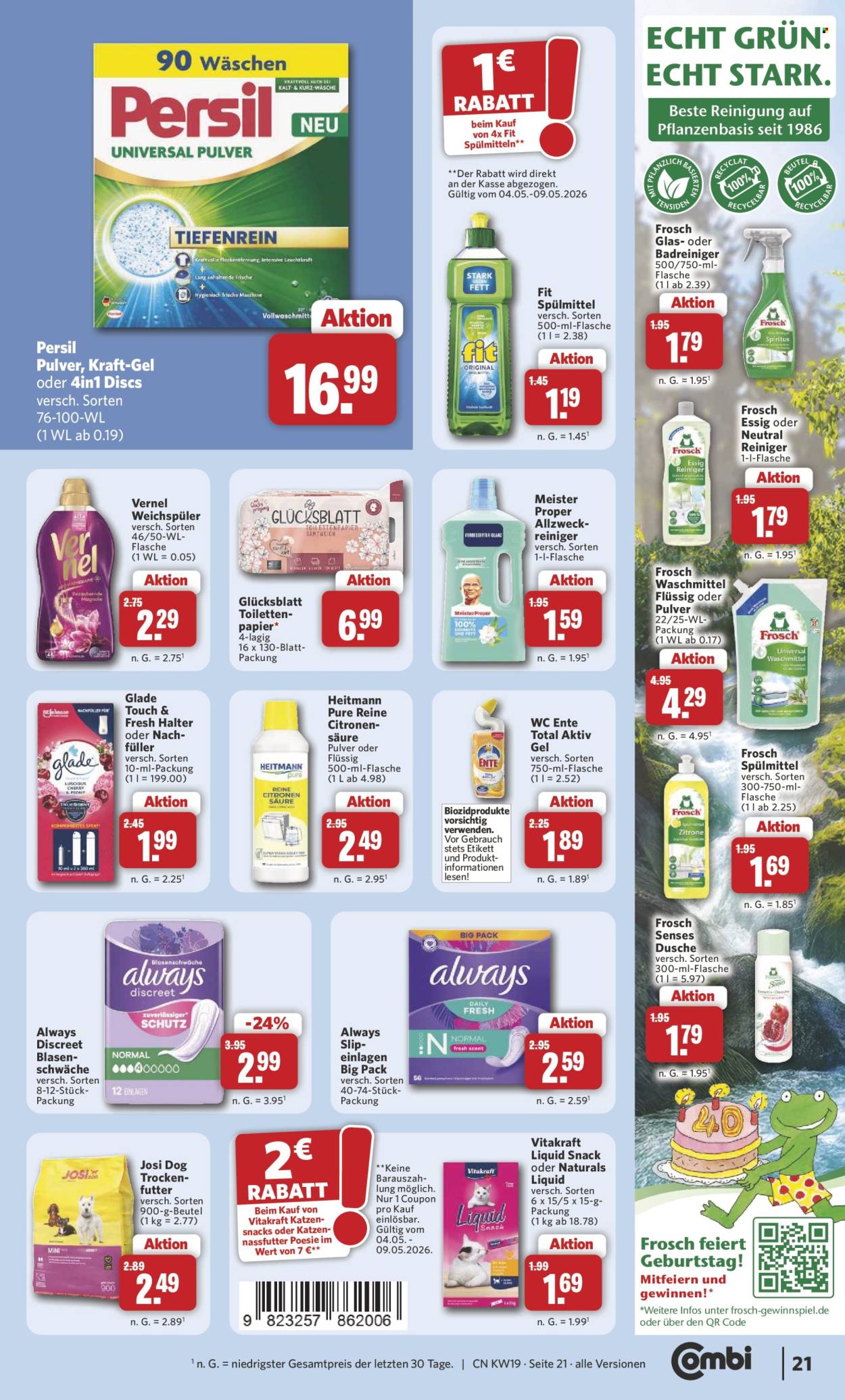 Combi Prospekte  - 4.05.2026 - 9.05.2026. Seite 21