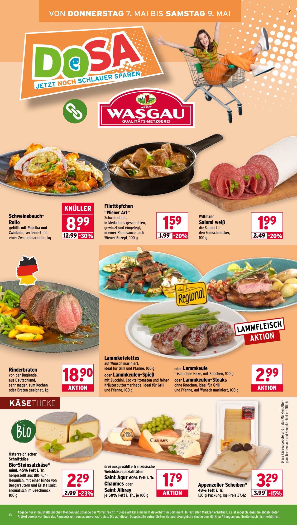 Wasgau Prospekte  - 4.05.2026 - 9.05.2026. Seite 28