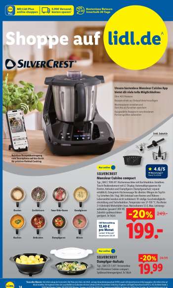 thumbnail - SILVERCREST Dampfgar-Aufsatz