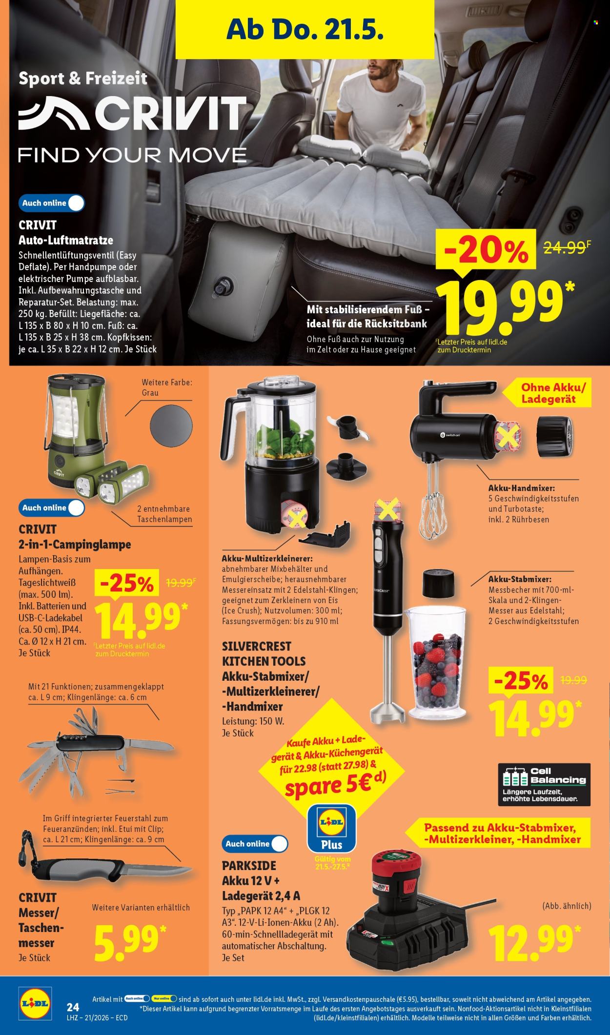 Lidl Prospekte  - 18.05.2026 - 23.05.2026. Seite 24