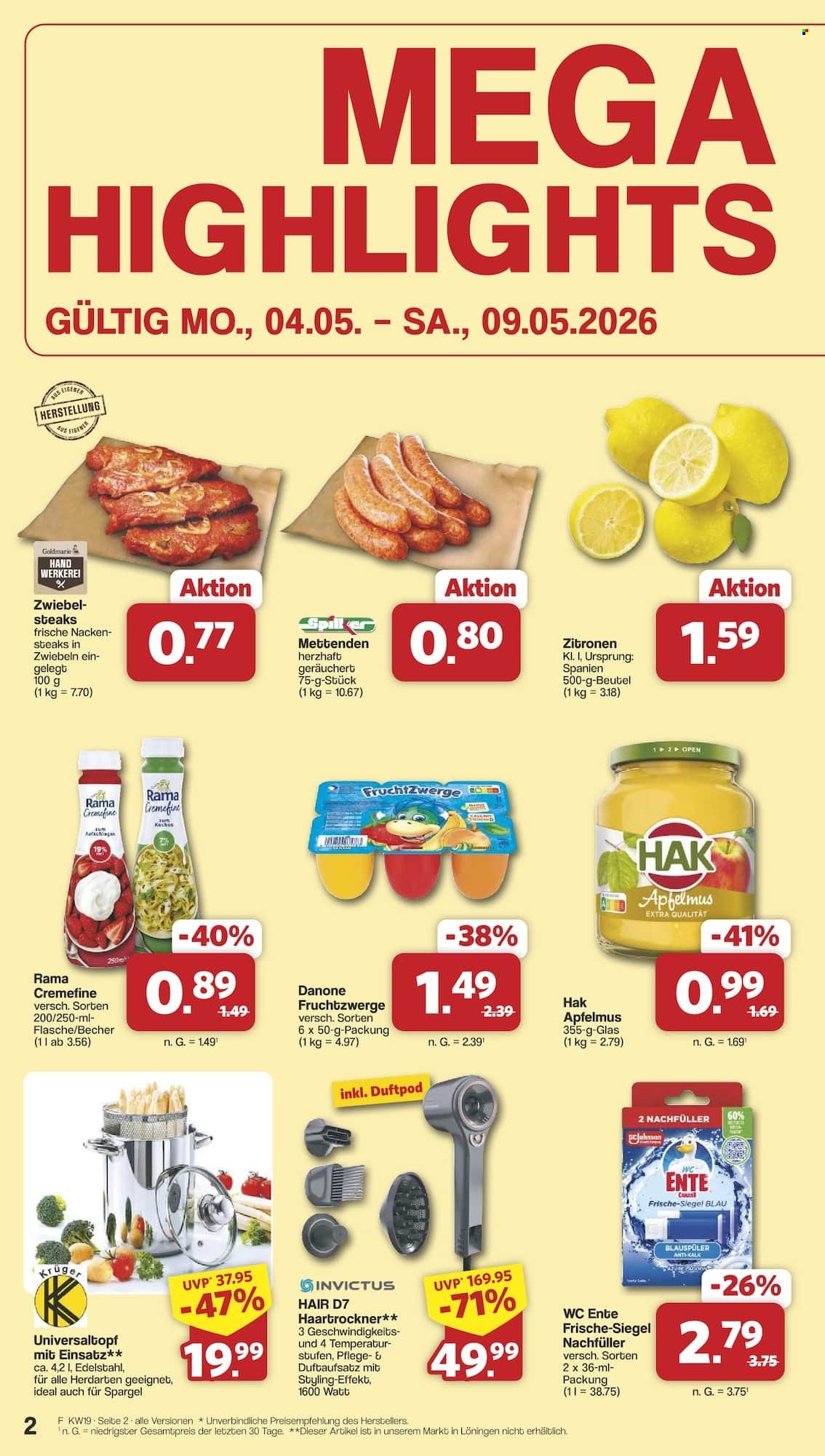 famila Prospekte  - 4.05.2026 - 9.05.2026. Seite 2