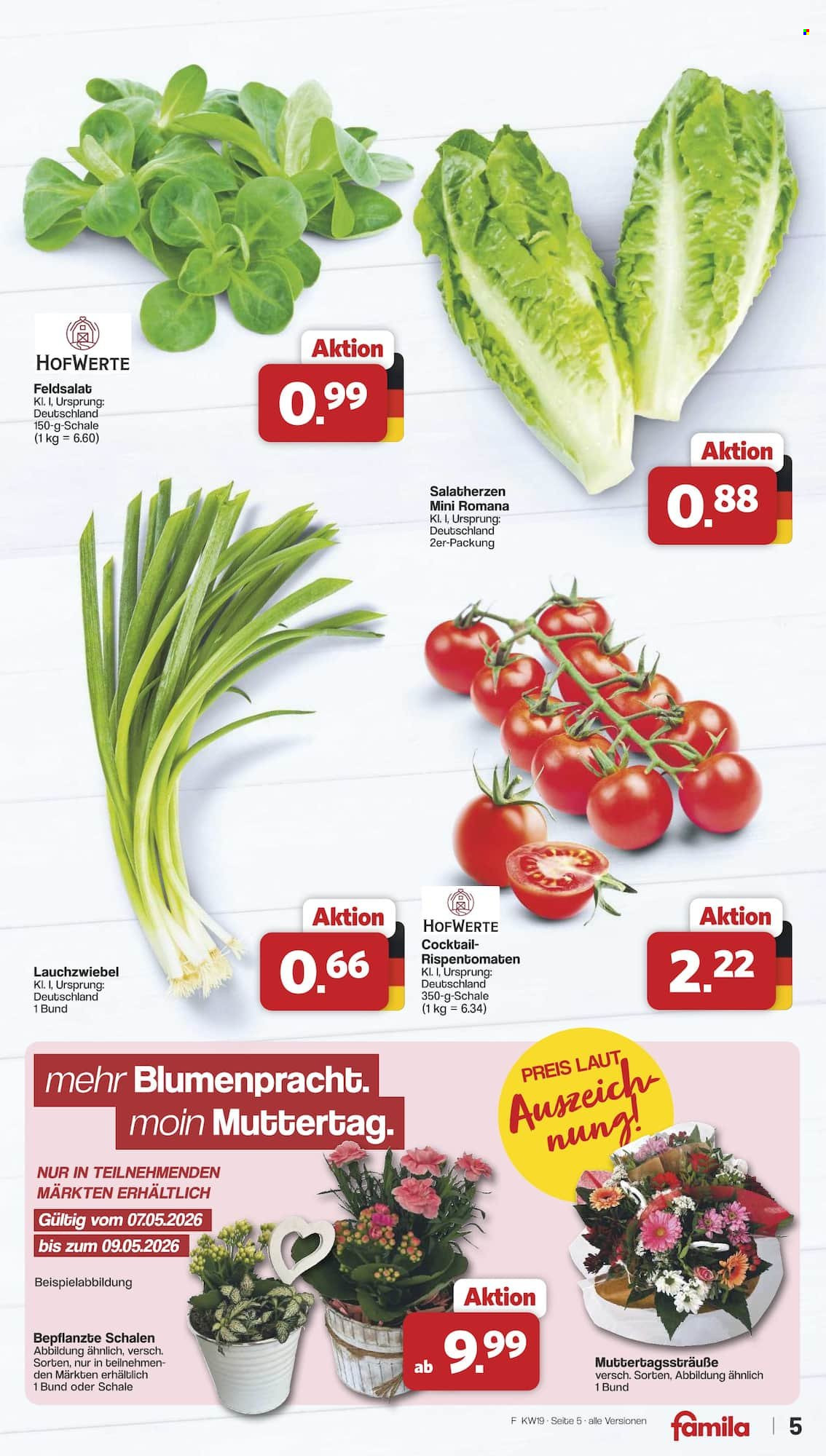 famila Prospekte  - 4.05.2026 - 9.05.2026. Seite 5