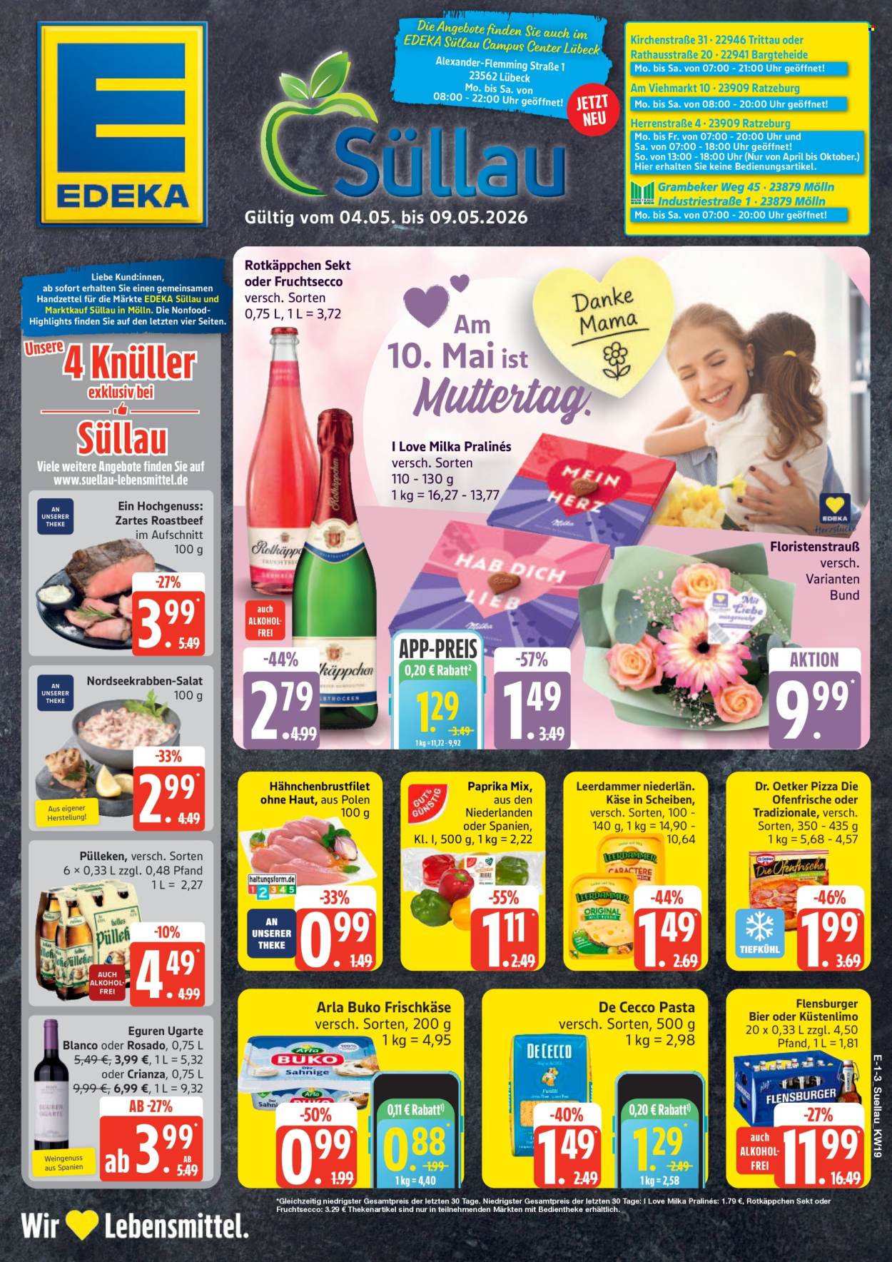 Edeka Prospekte  - 4.05.2026 - 9.05.2026. Seite 1
