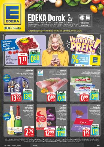 Prospekte Edeka - 4.05.2026 - 9.05.2026.