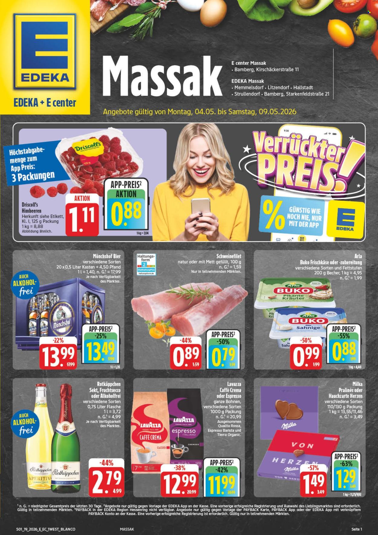 Edeka Prospekte  - 4.05.2026 - 9.05.2026. Seite 1
