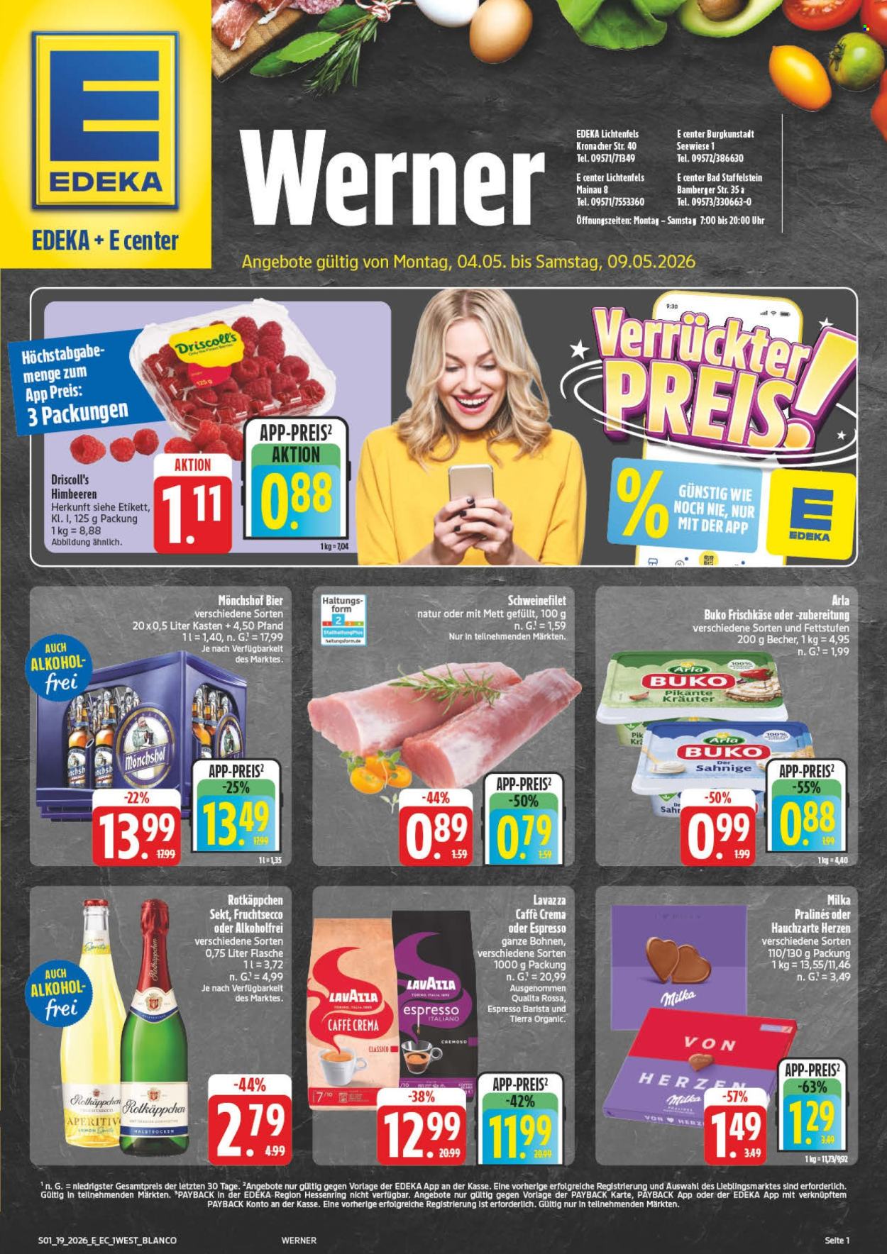 Edeka Prospekte  - 4.05.2026 - 9.05.2026. Seite 1