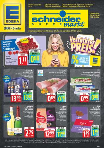 Prospekte Edeka - 4.05.2026 - 9.05.2026.