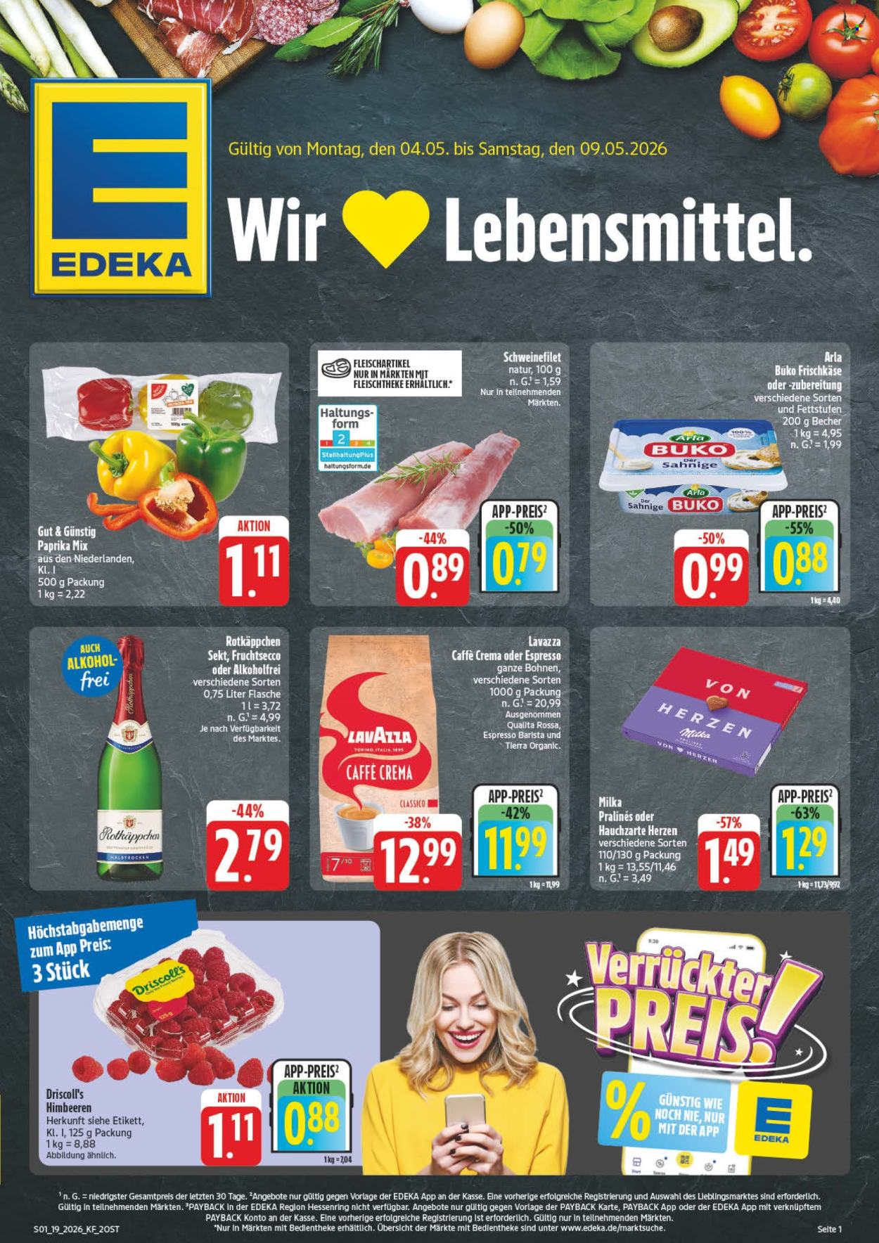 Edeka Prospekte  - 4.05.2026 - 9.05.2026. Seite 1