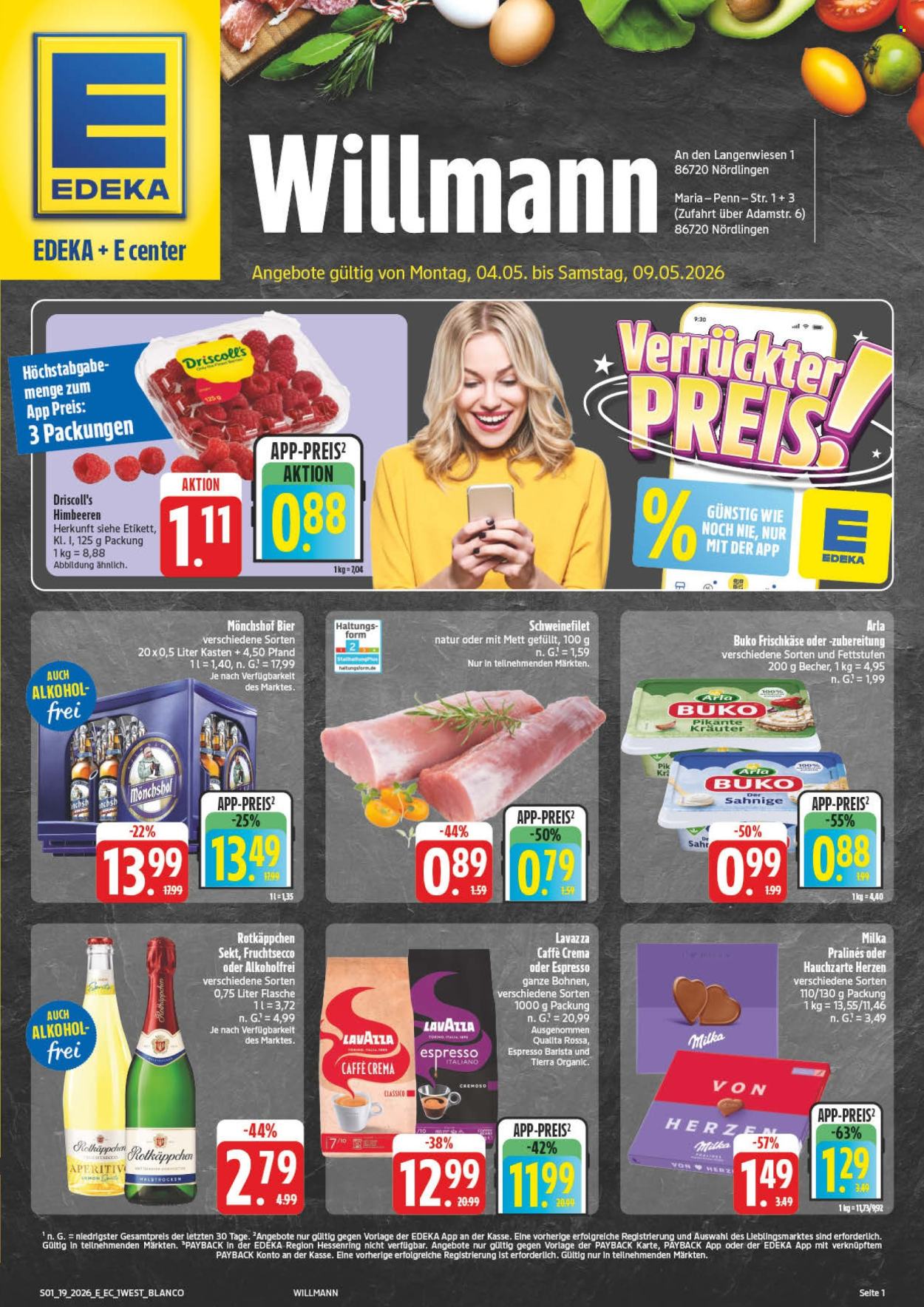 Edeka Prospekte  - 4.05.2026 - 9.05.2026. Seite 1